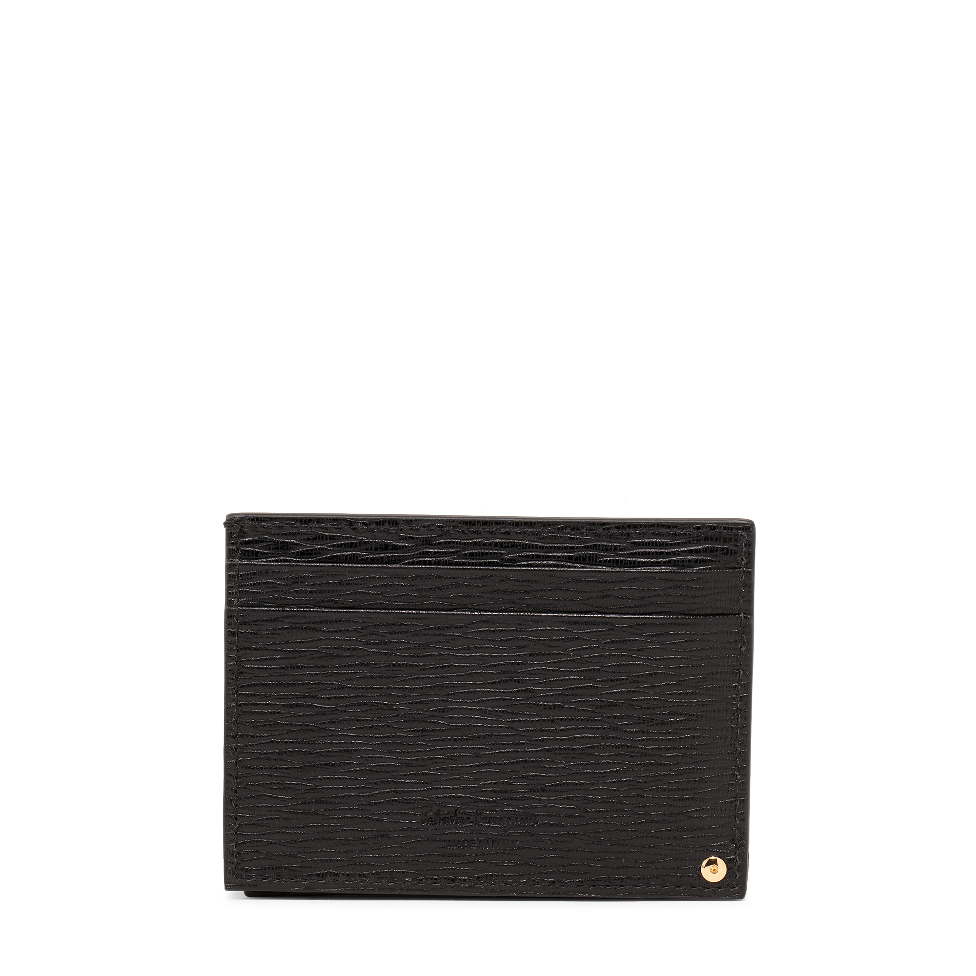 

Gancini card holder, Black