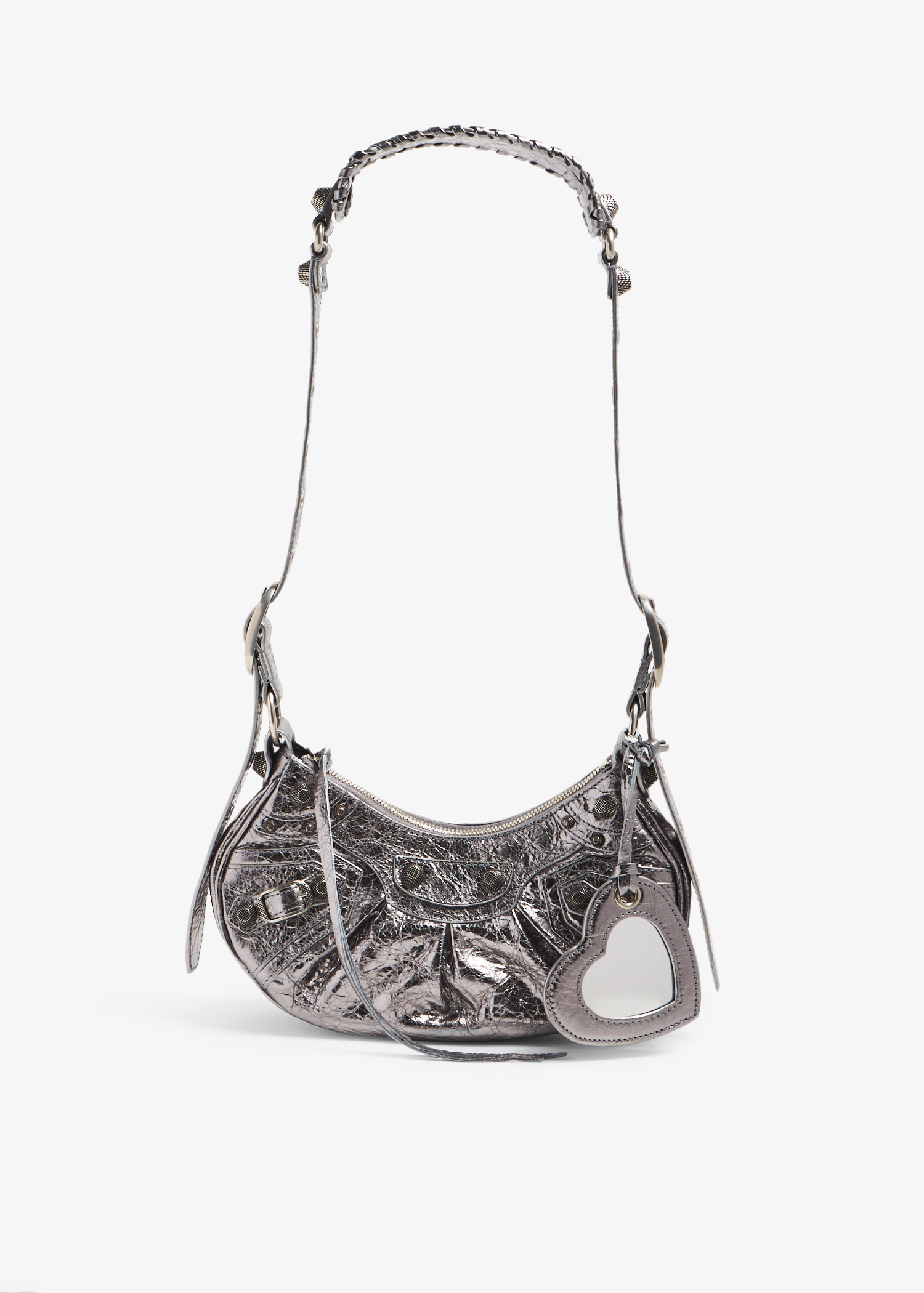 

Le Cagole XS shoulder bag, Silver