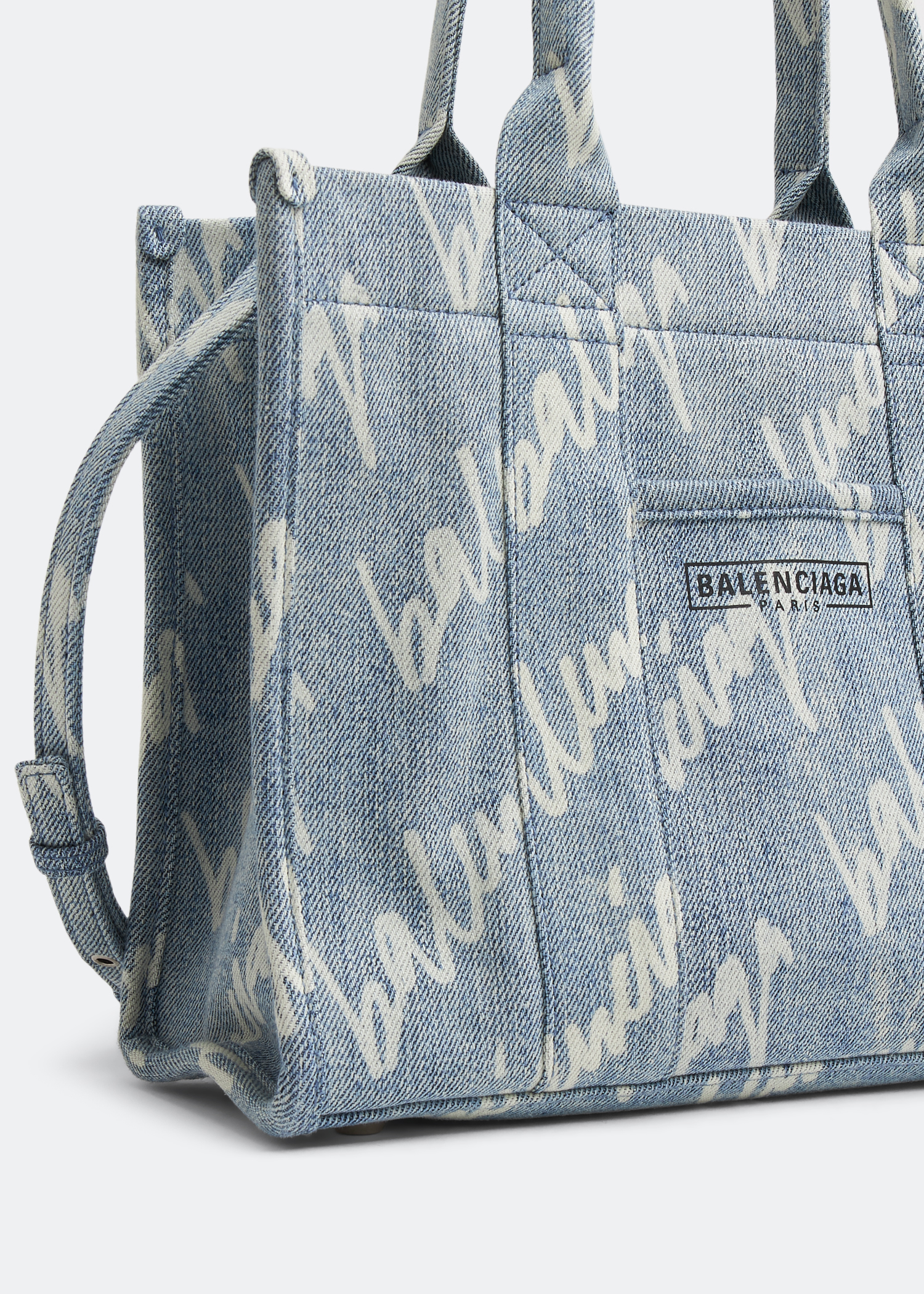 

Hardware small tote bag, Blue