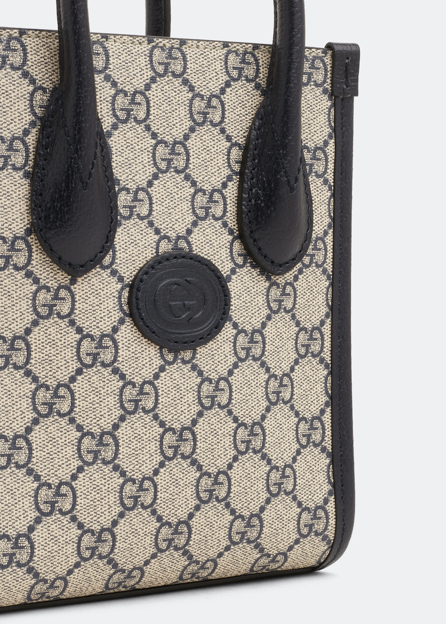 

Interlocking G mini tote bag, Prints