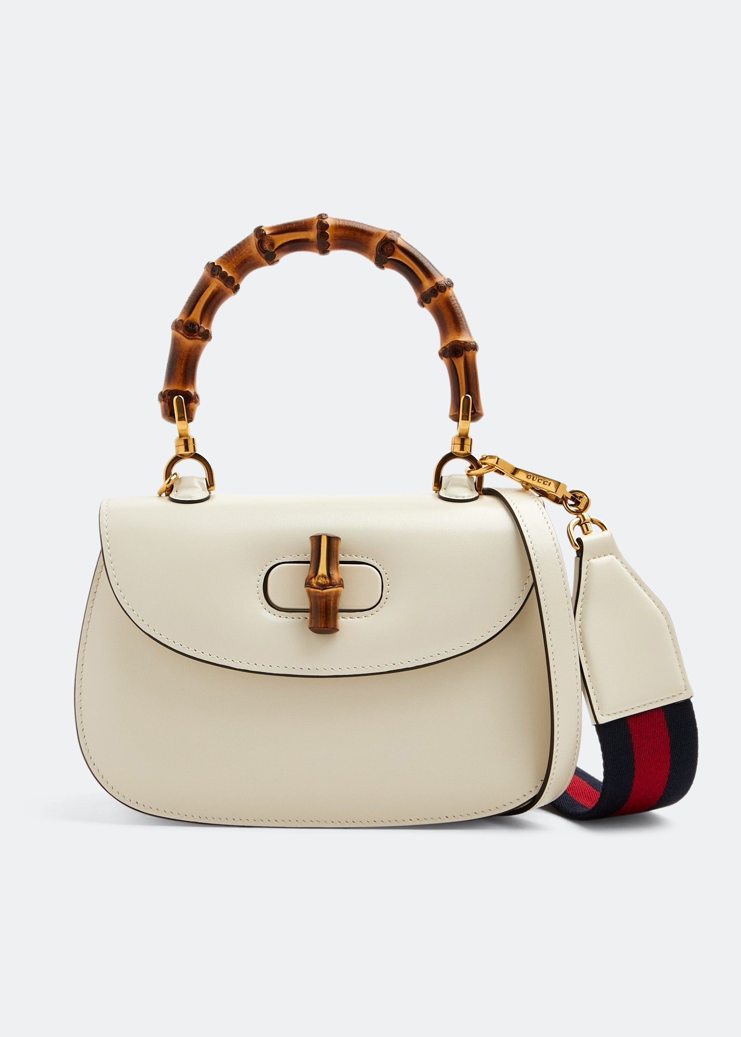 Gucci Bamboo 1947 small bag for Women - White in UAE | Level