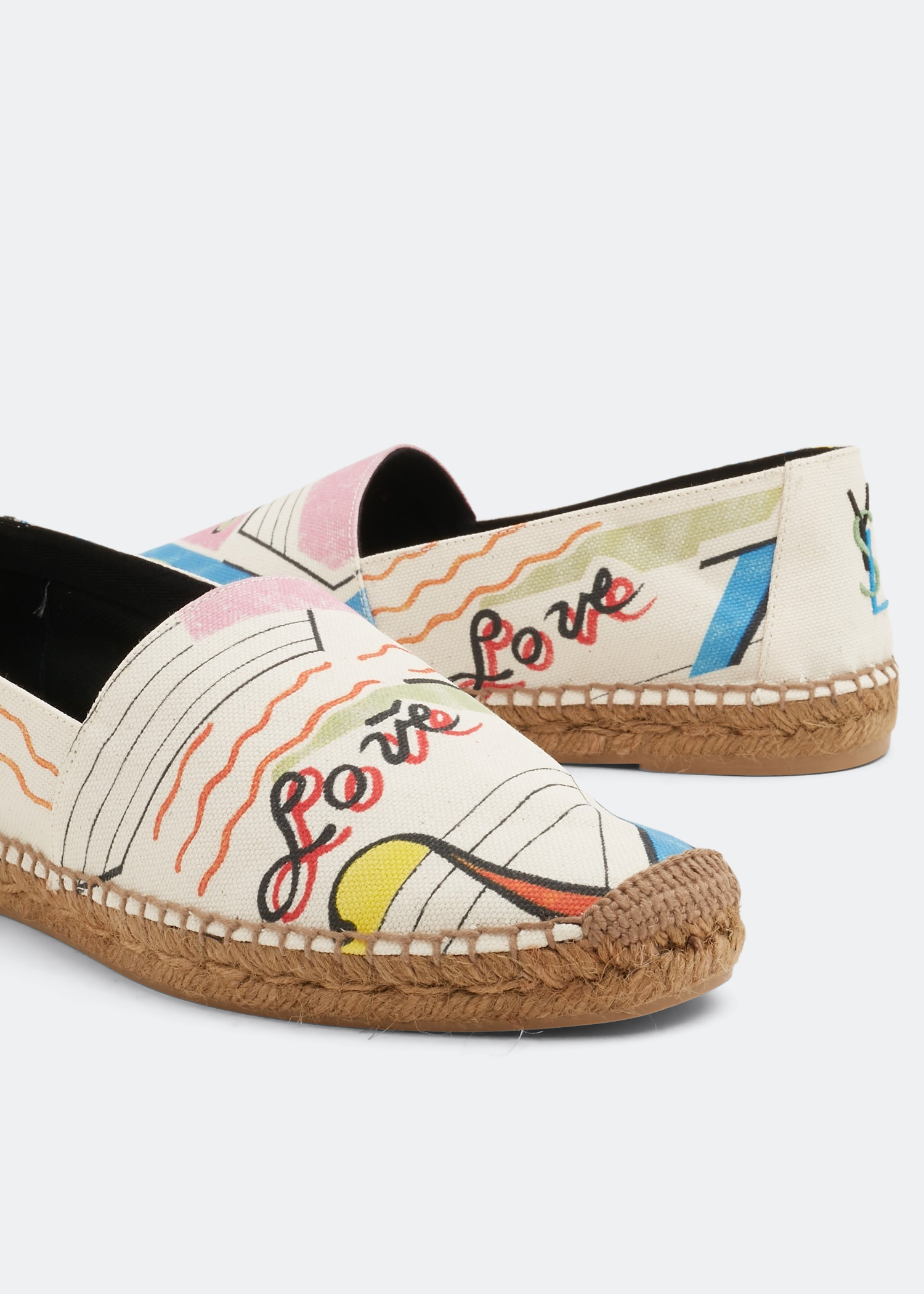 

YSL embroidered espadrilles, Prints