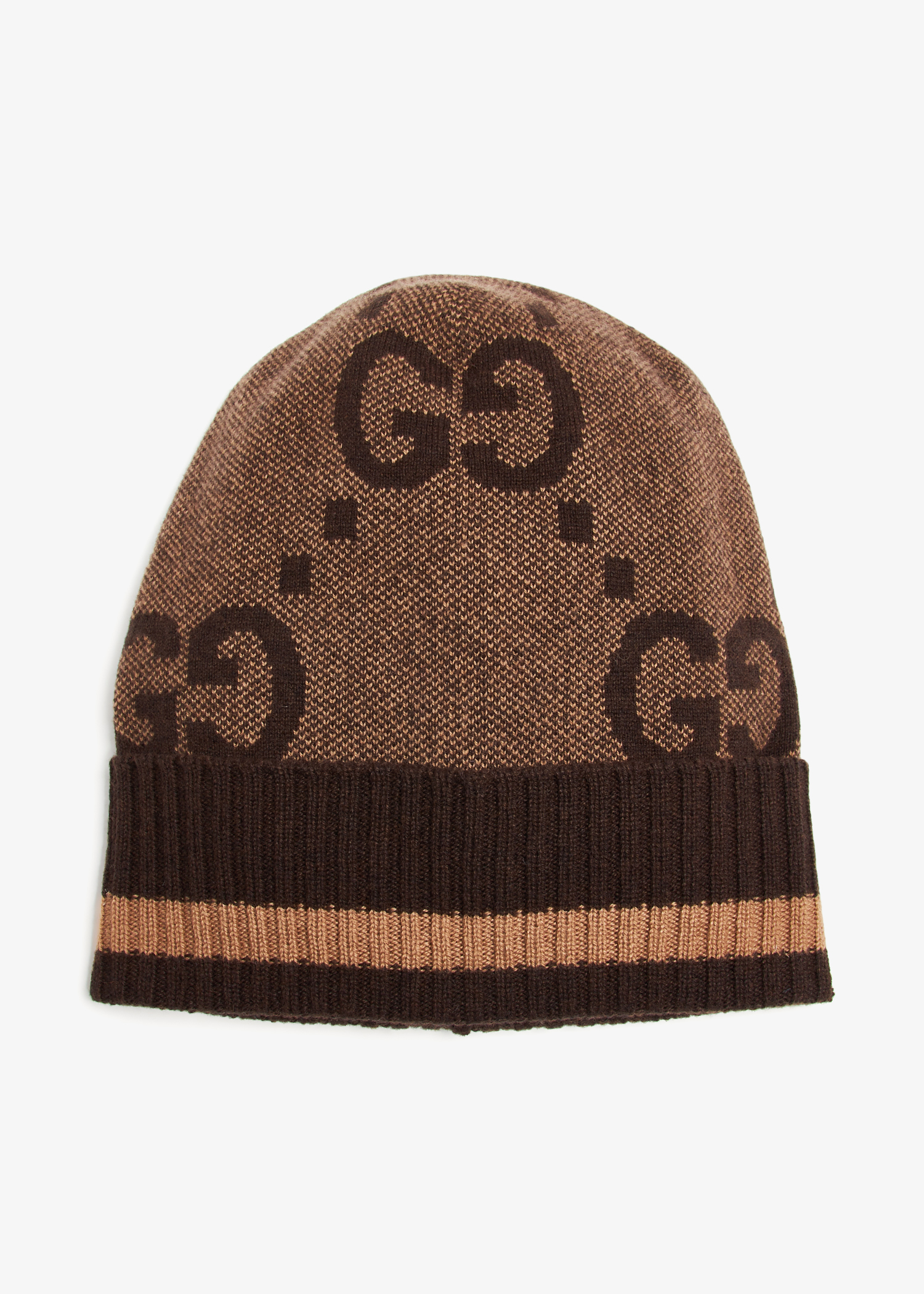 

GG cashmere hat, Brown