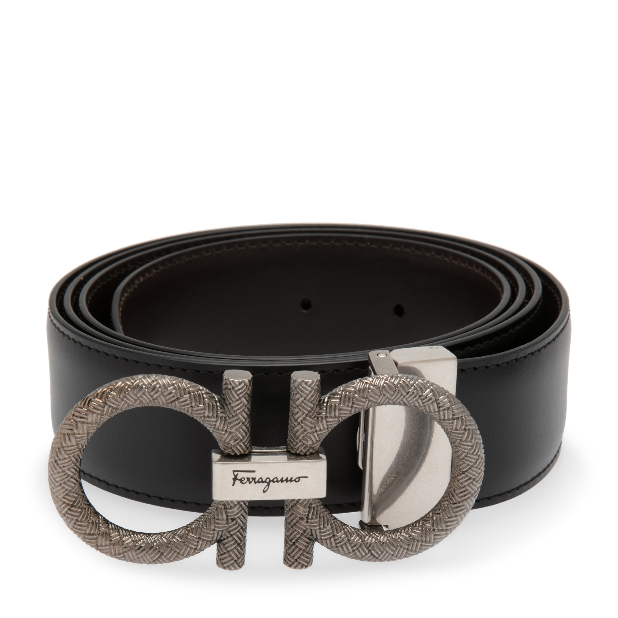 

Gancini belt, Black