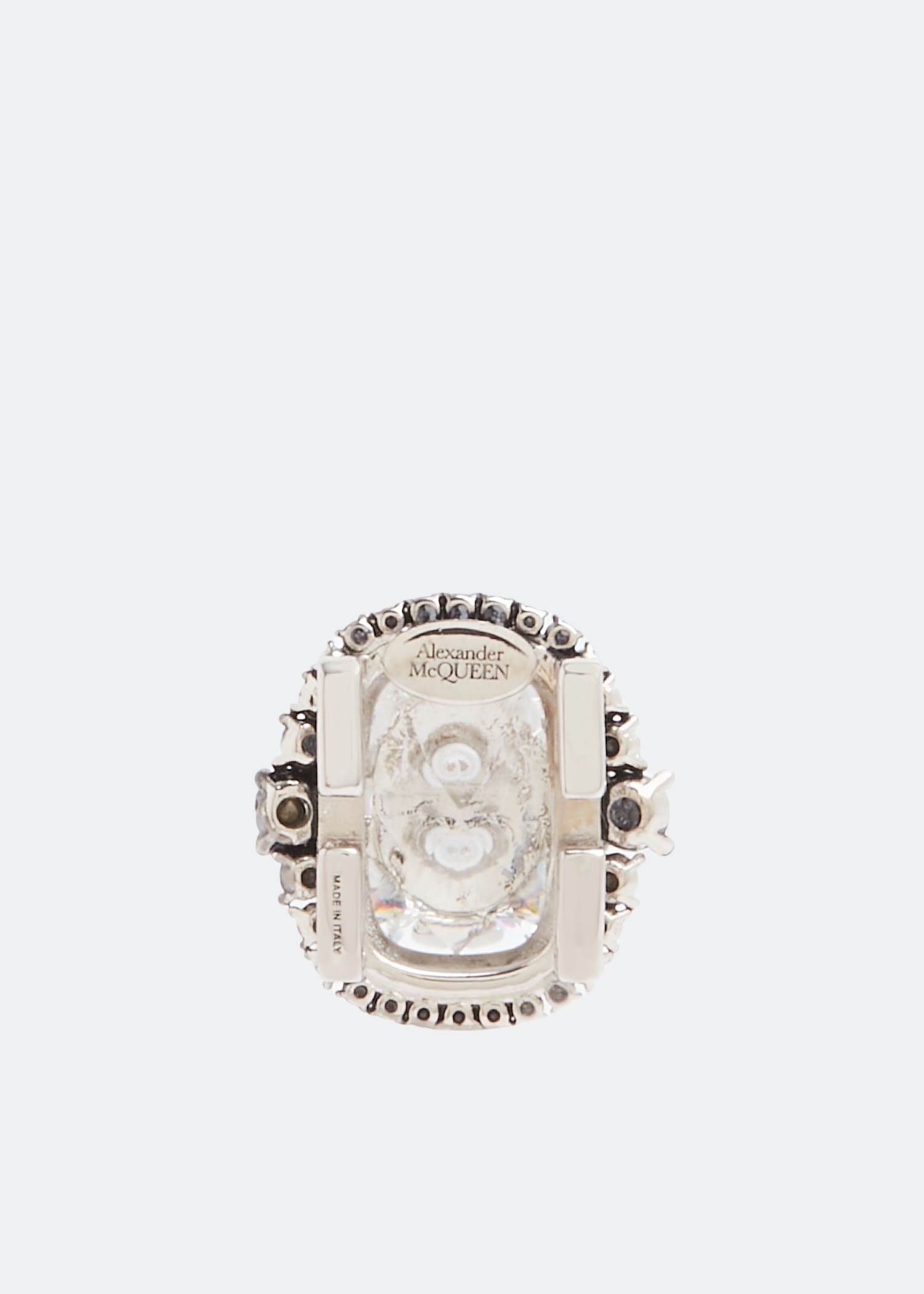 McQueen Skull drop sneaker charm for Women - Silver in UAE