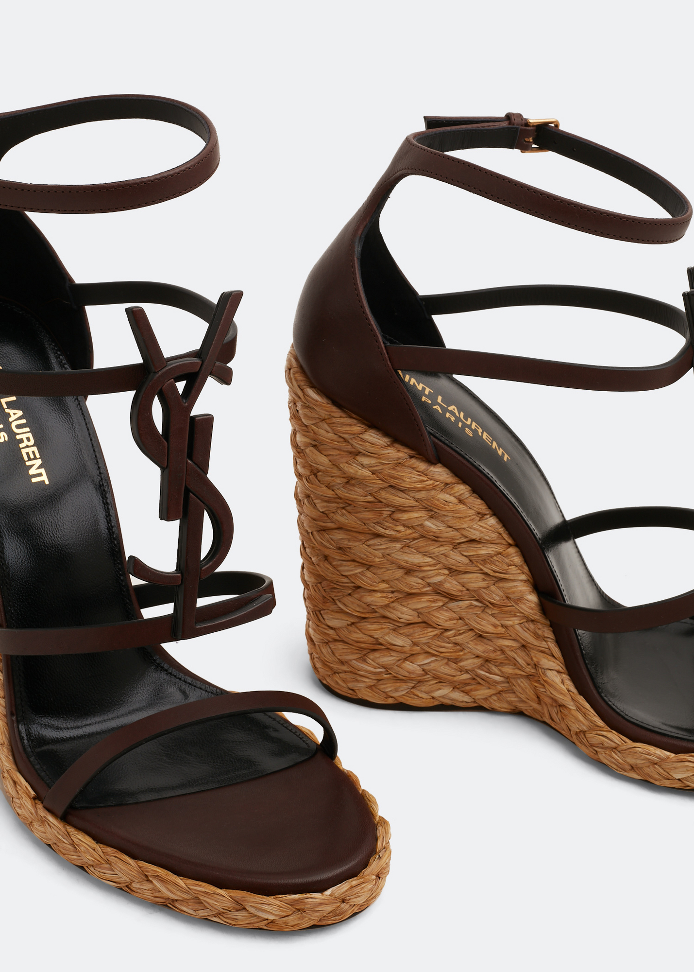 

Cassandra wedge espadrilles, Brown