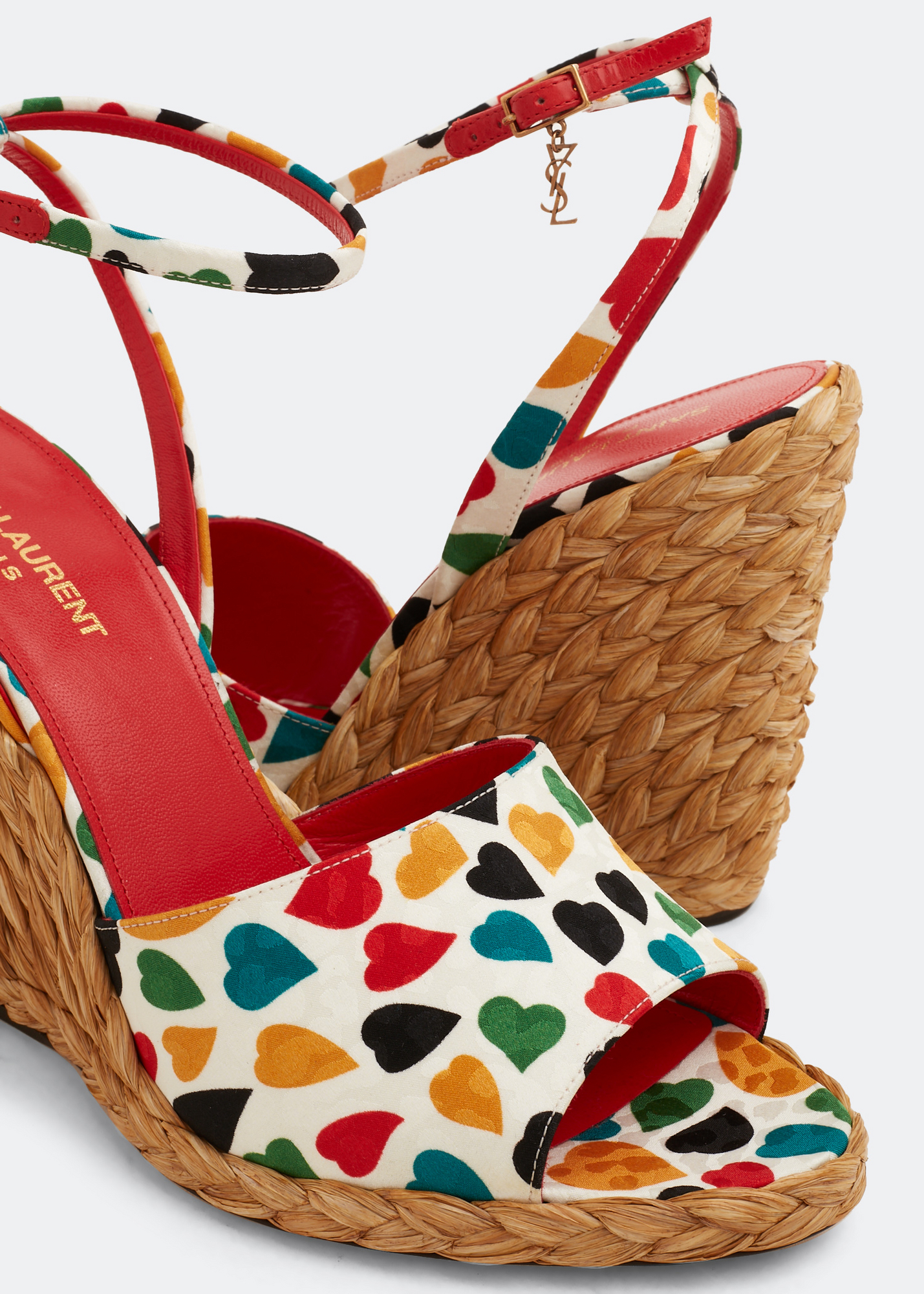 

Paloma wedge espadrilles, White