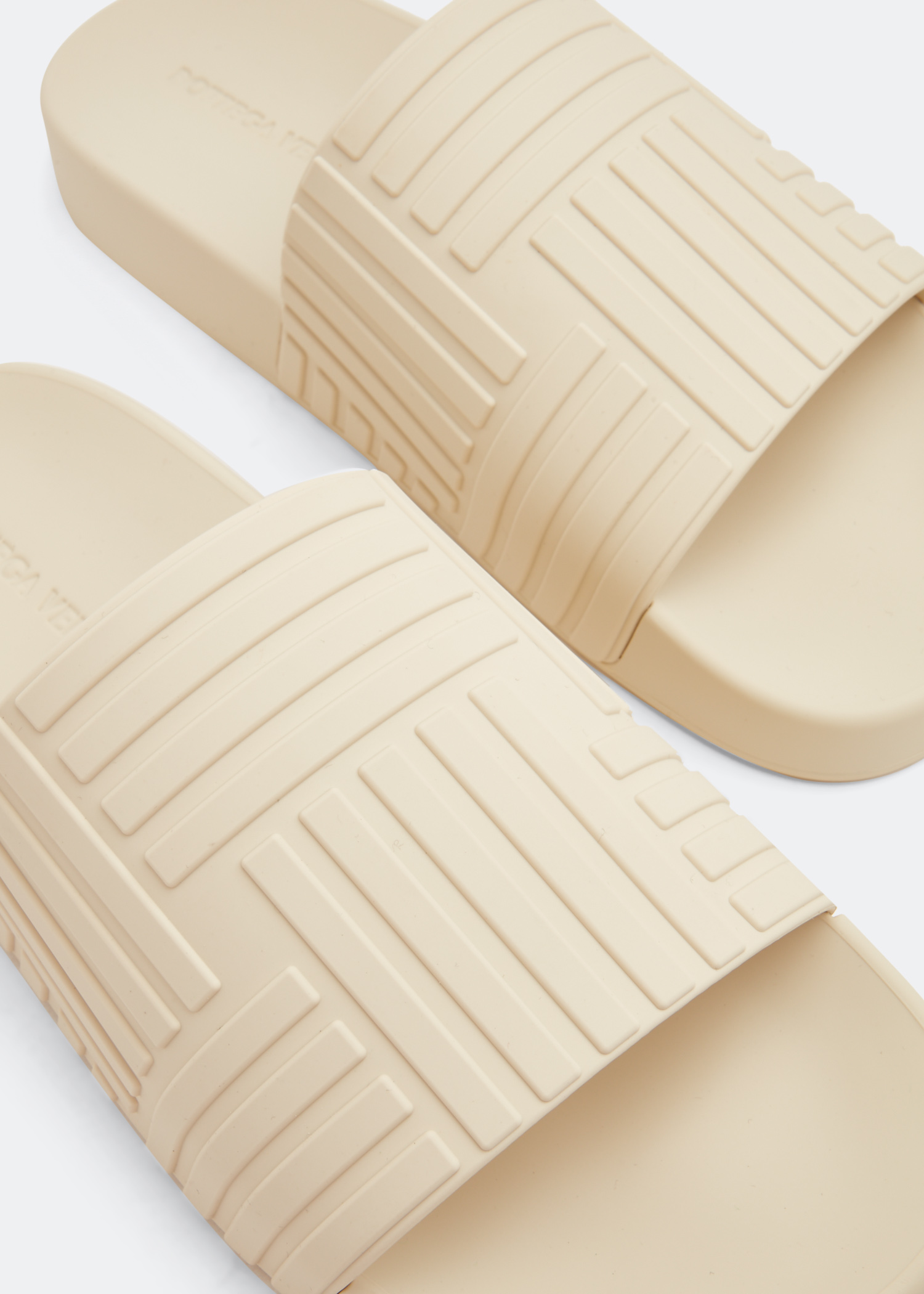 

Rubber slides, White