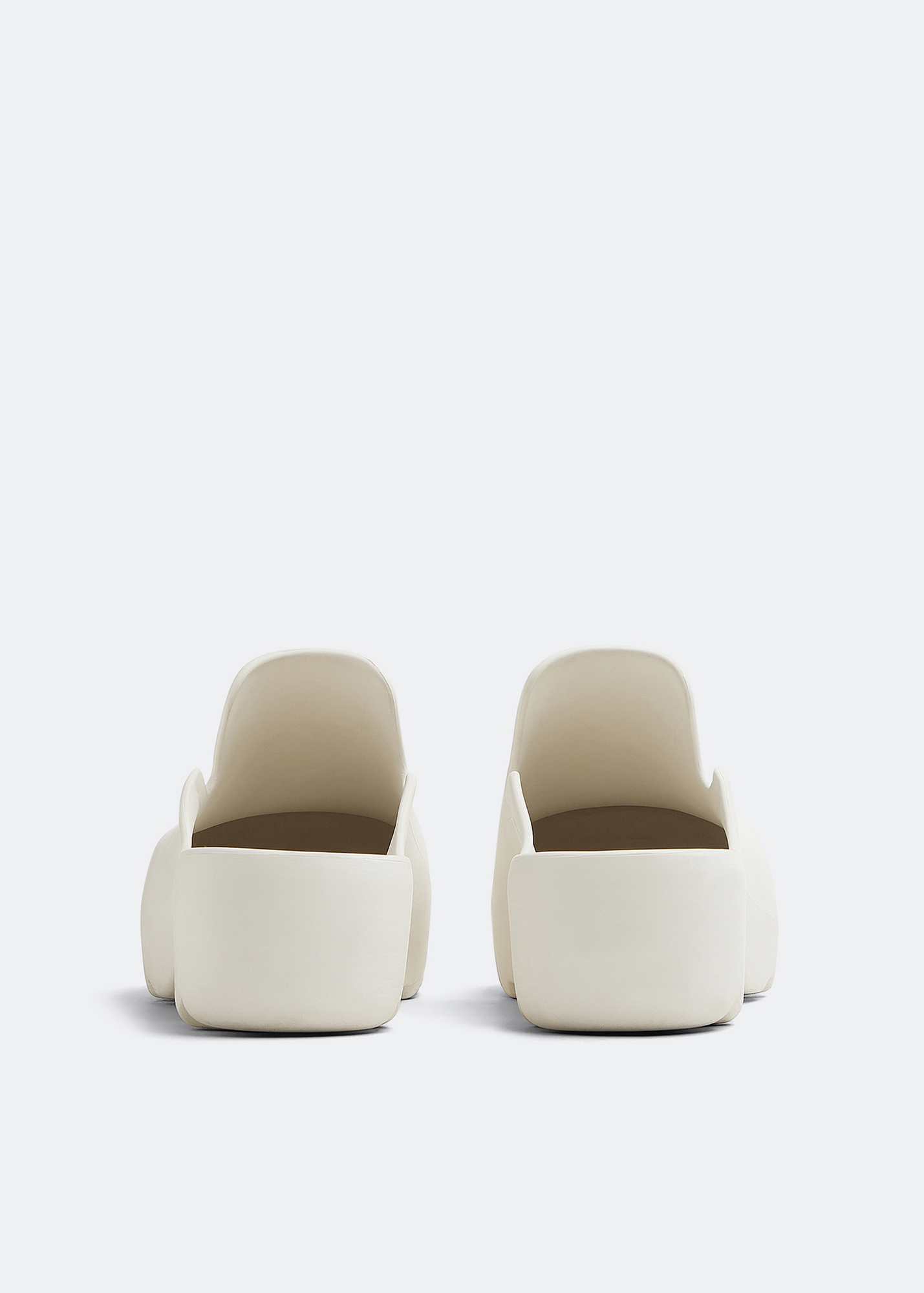 

Rubber Flash slippers, White