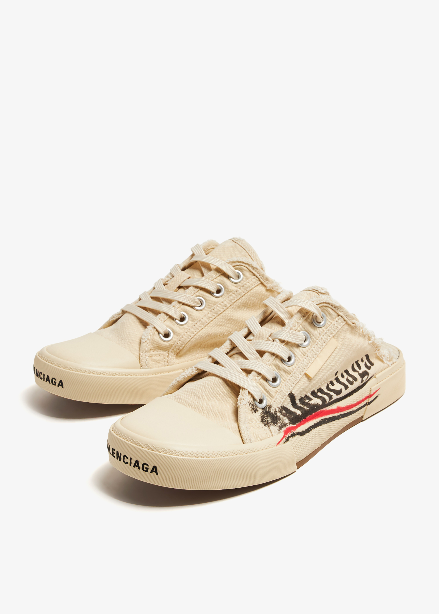 Balenciaga Paris mule sneakers for Women - Beige in UAE