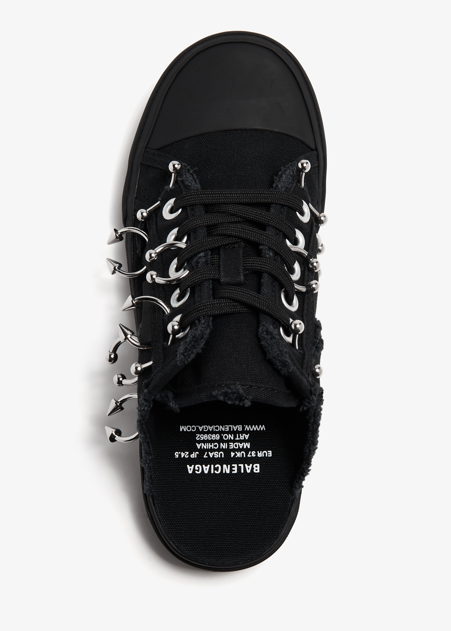 

Paris mule sneakers, Black