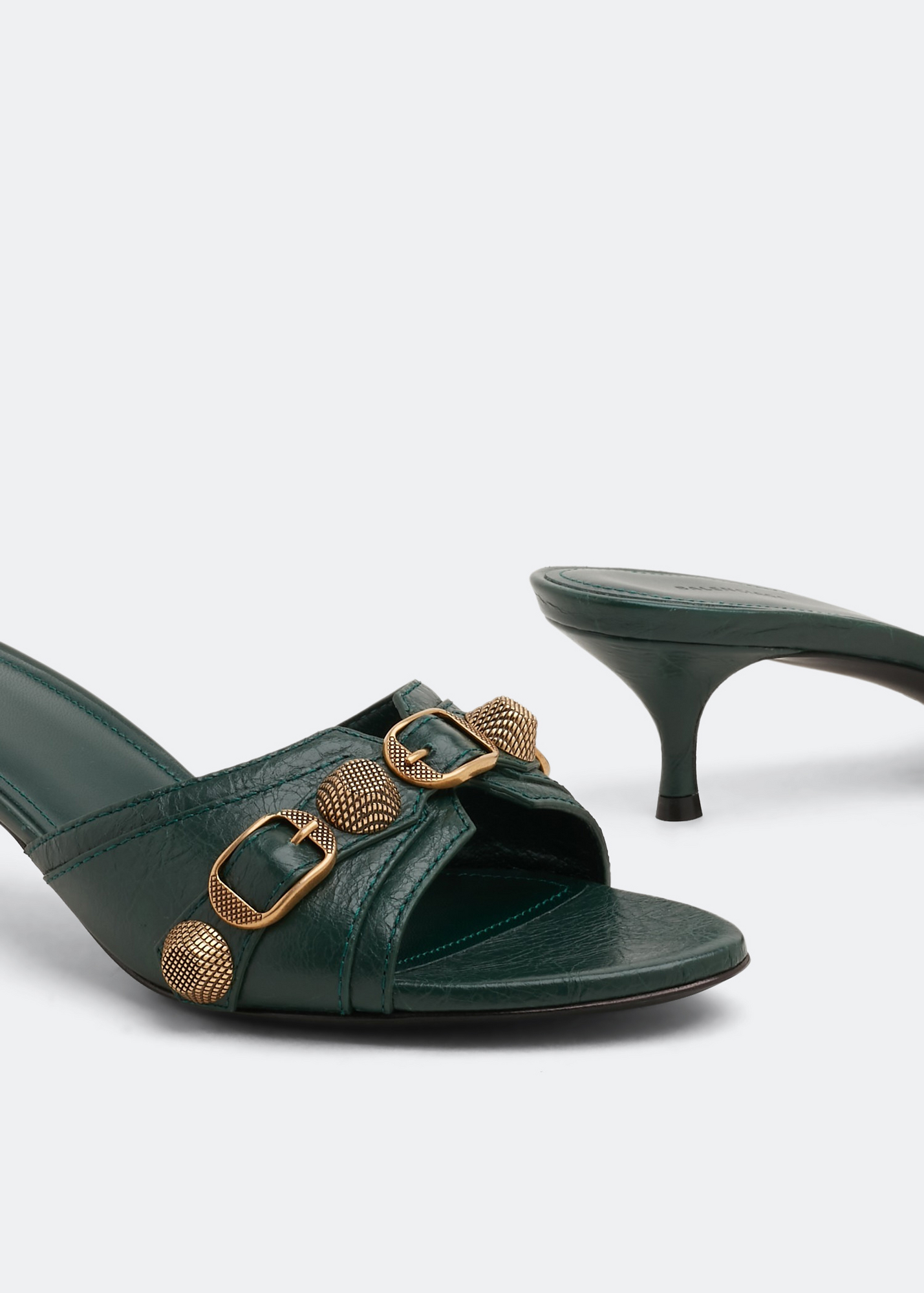 

Cagole sandals, Green