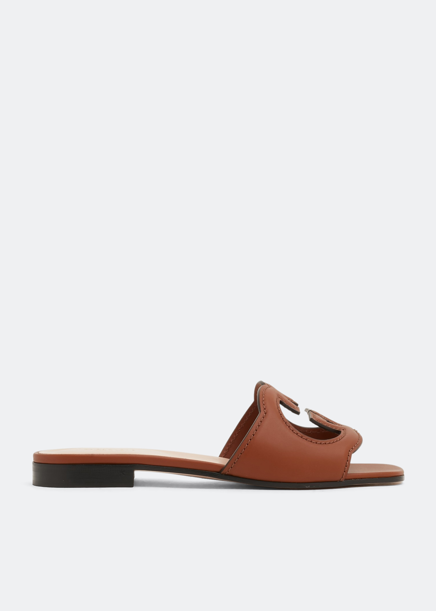 Gucci sandals brown outlet