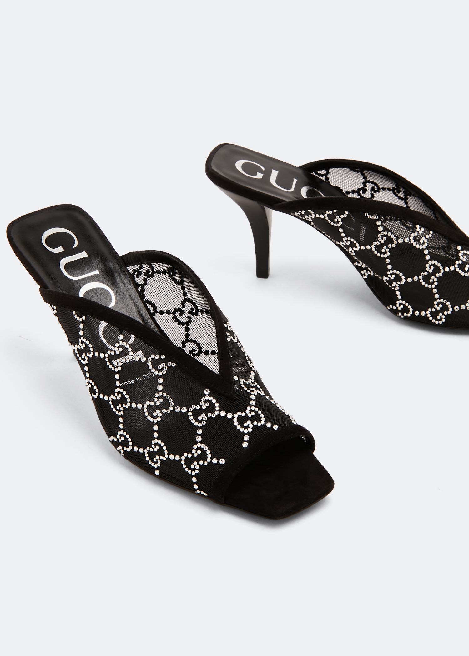 

GG sandals, Black
