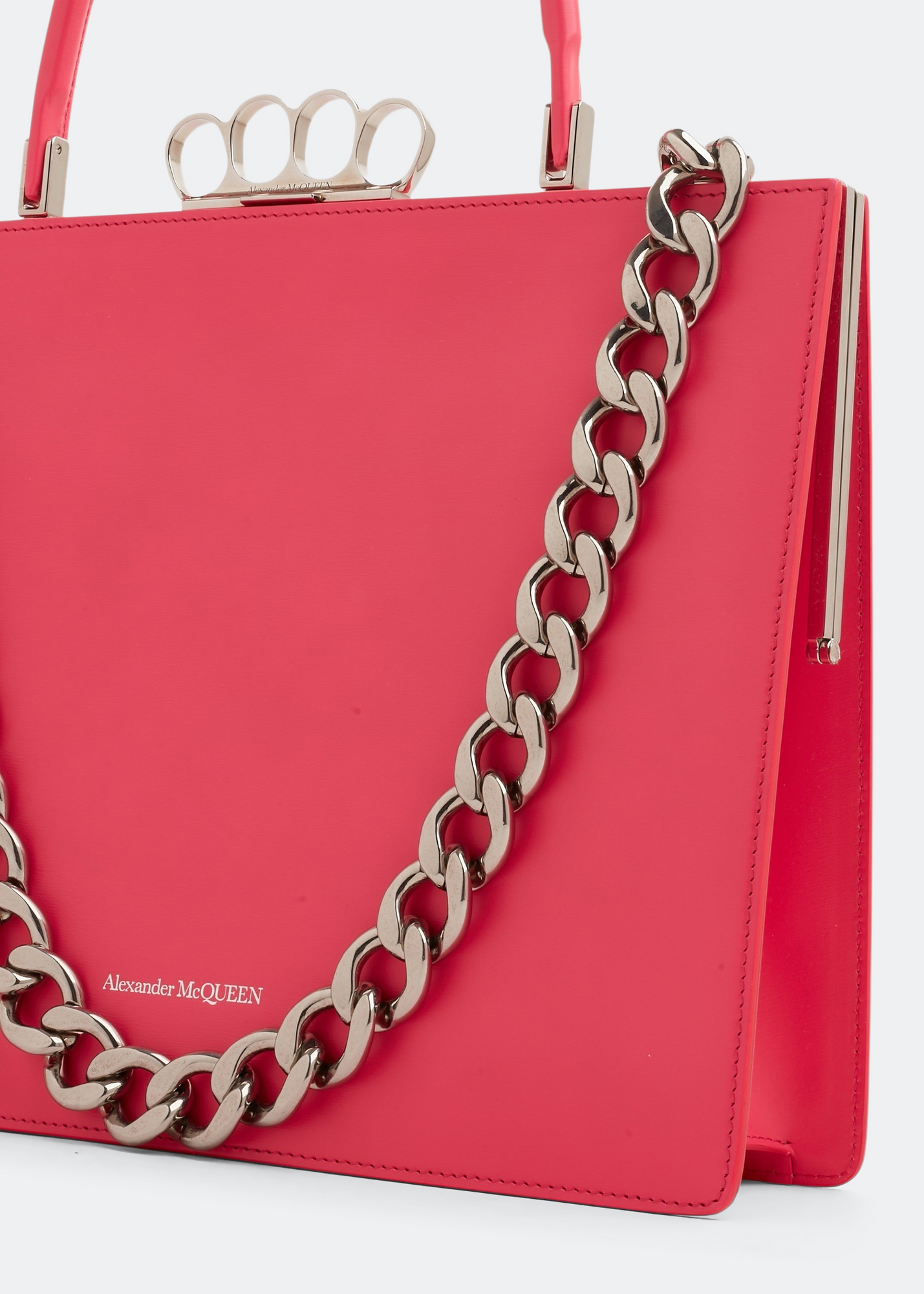 

Four Ring Frame bag, Pink