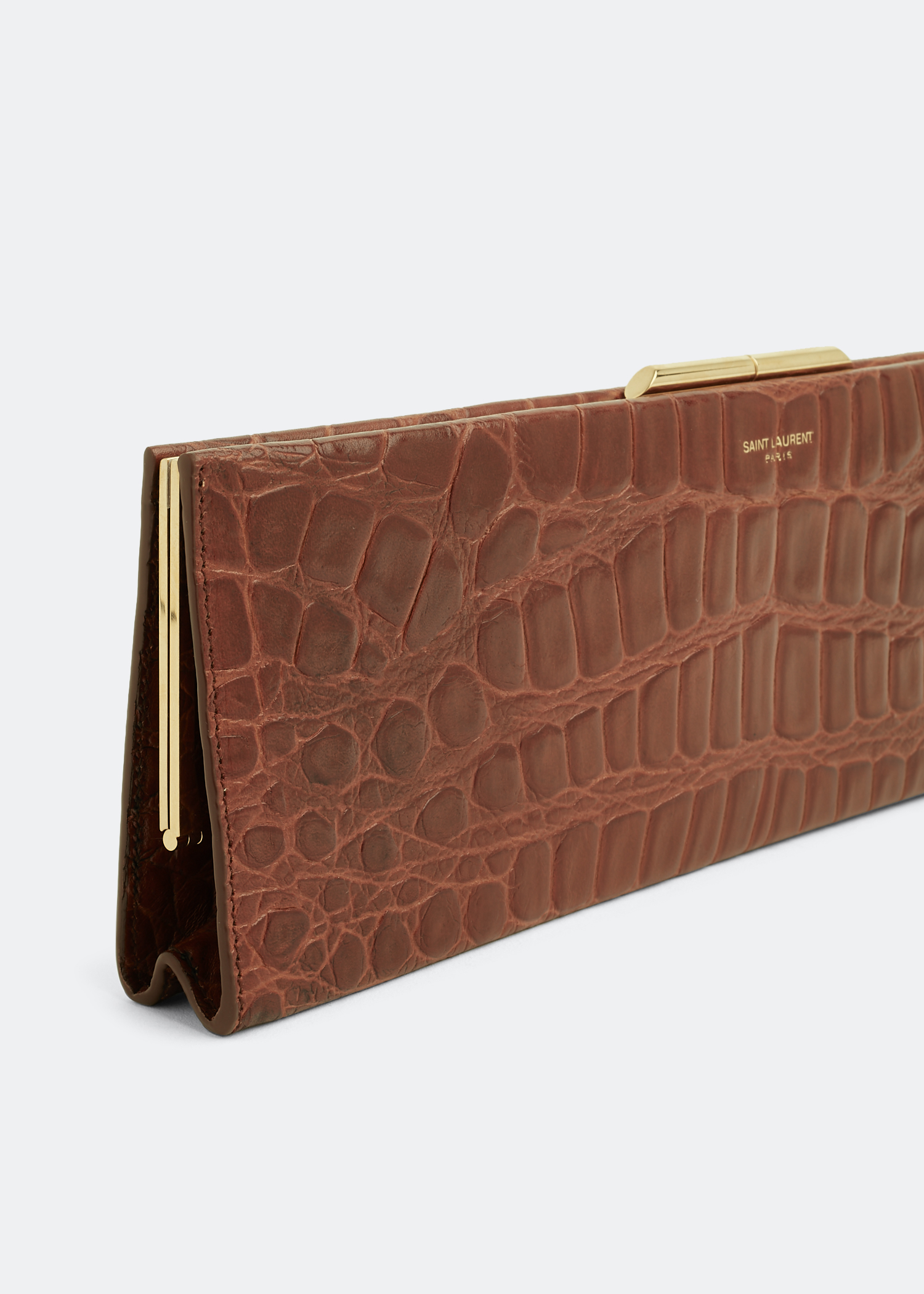 

Midnight large clutch, Brown