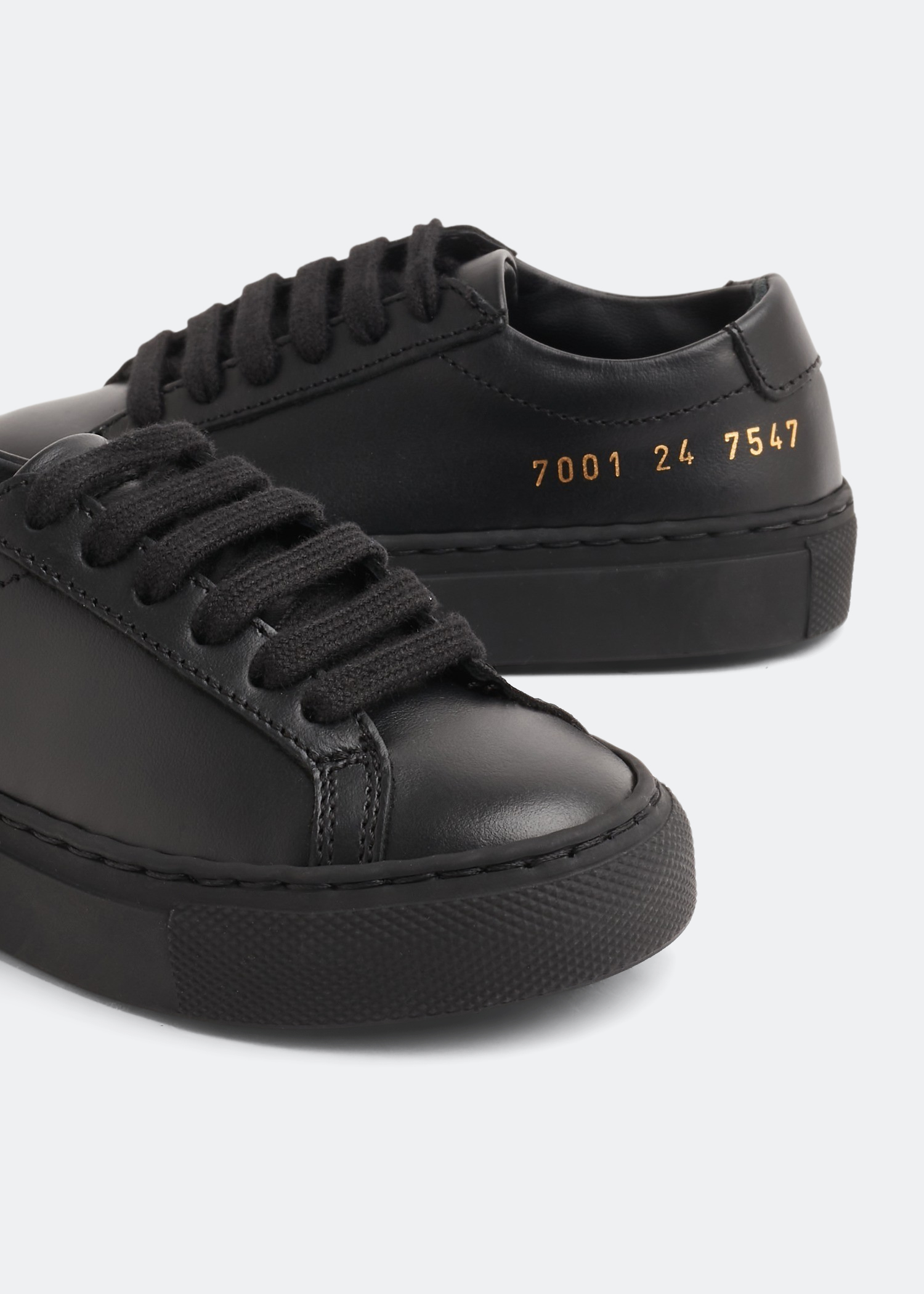 

Achilles leather sneakers, Black