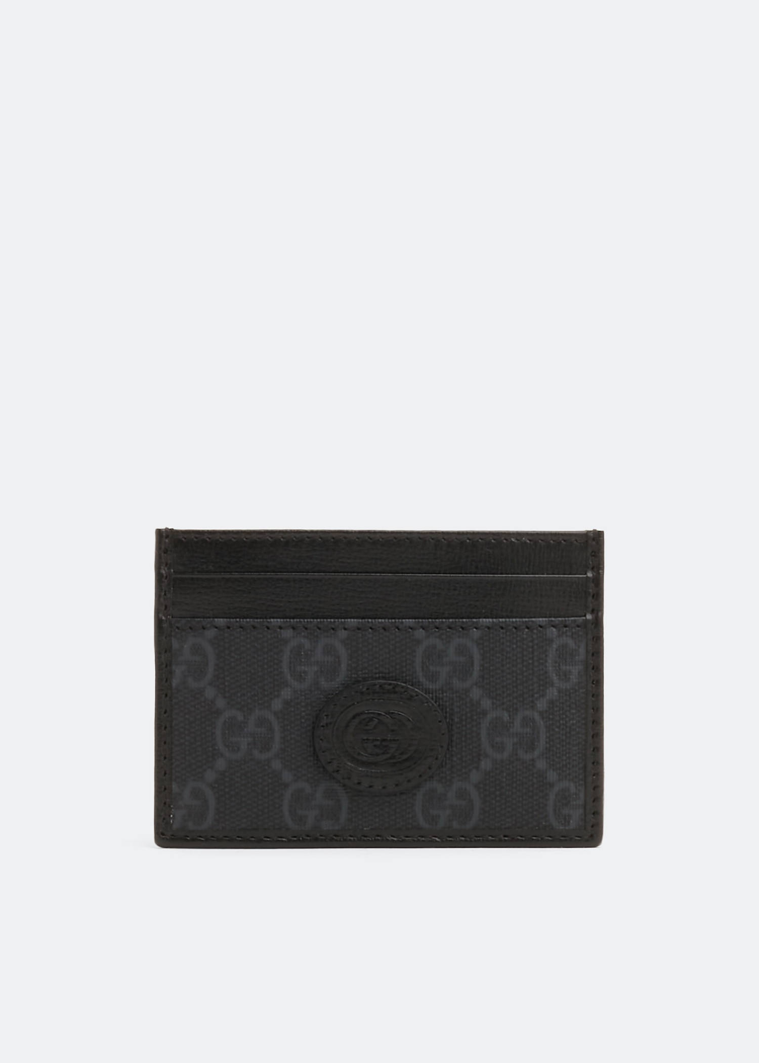 

Money clip card case, Black