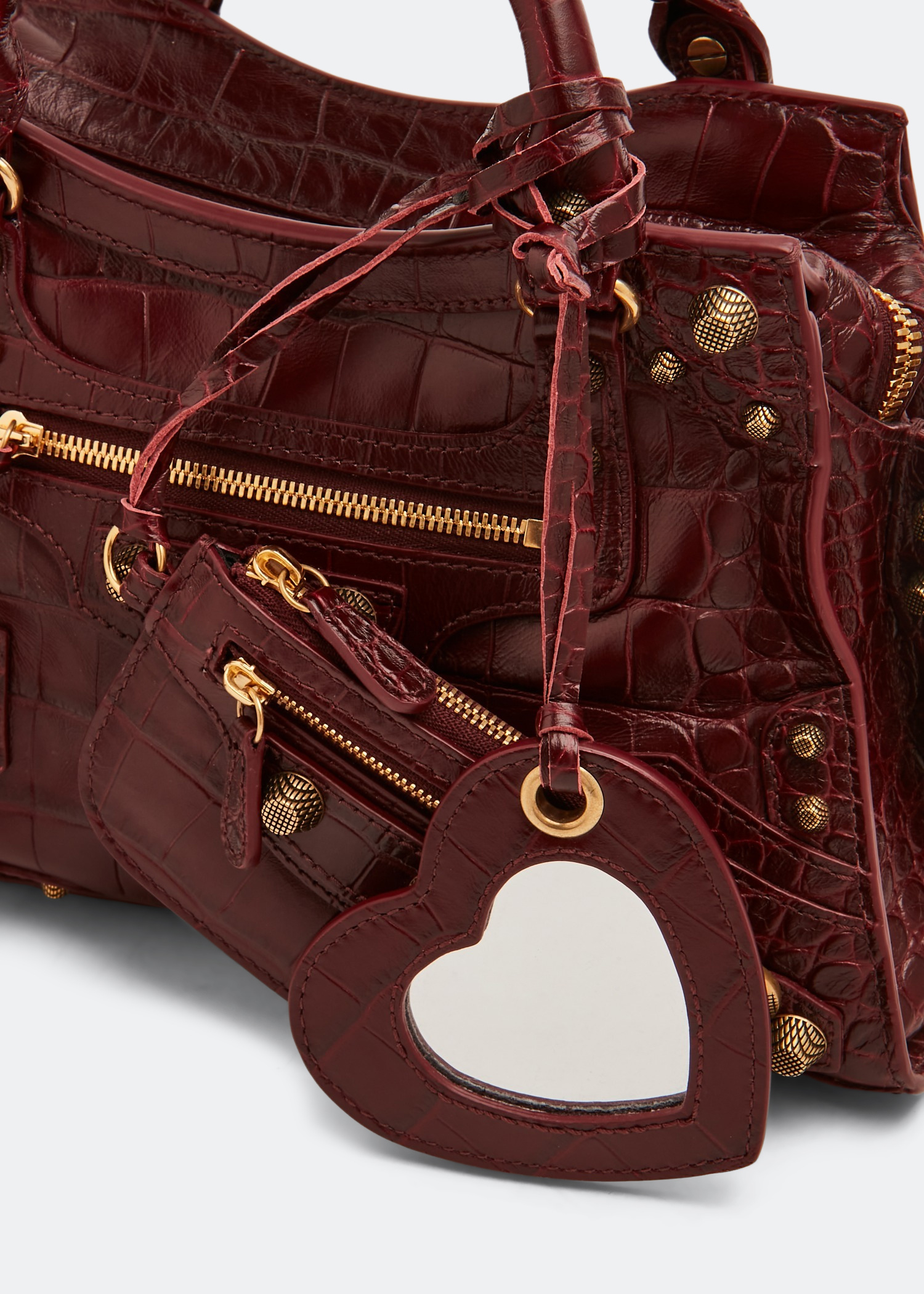 

Neo Cagole XS top handle bag, Burgundy