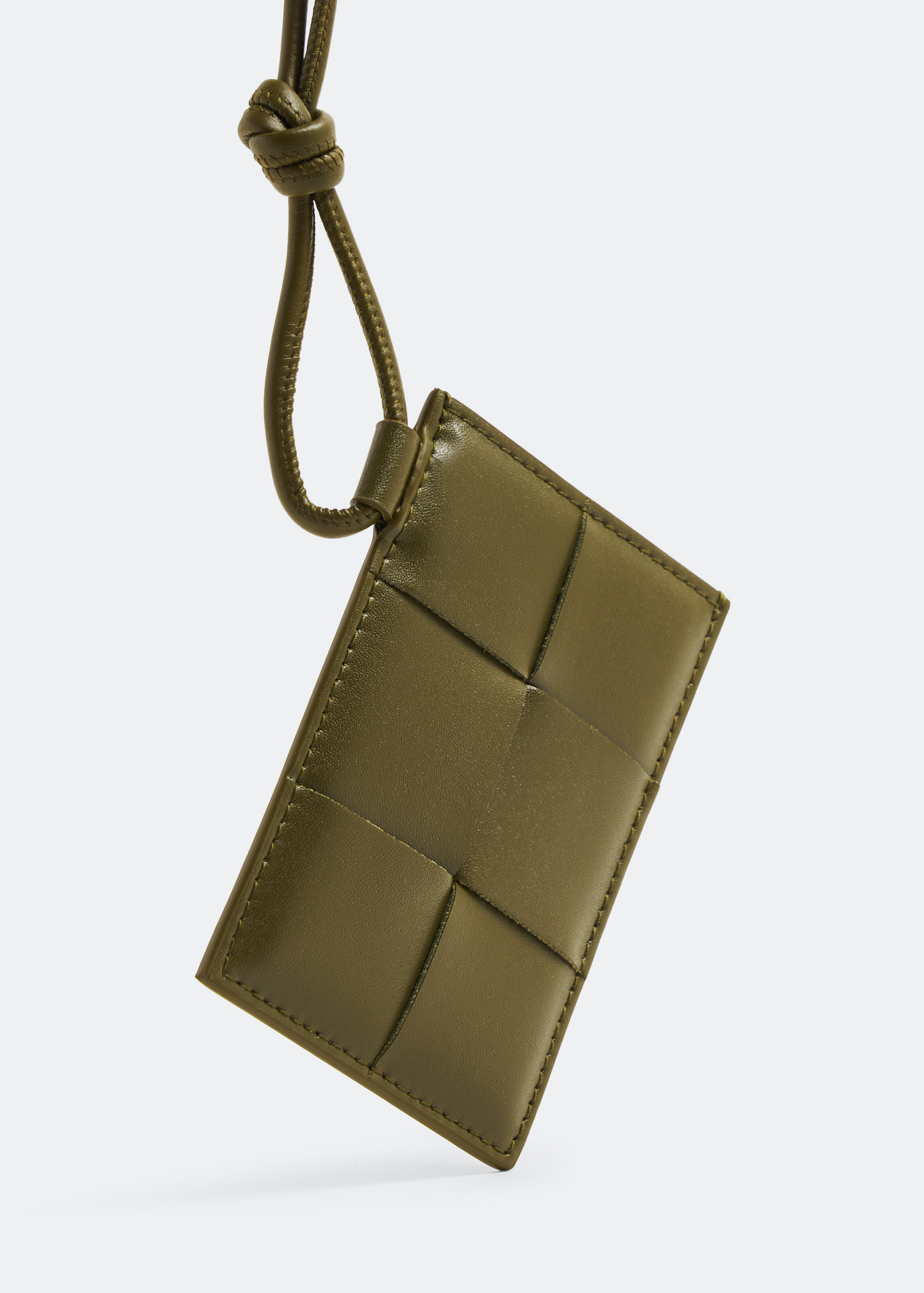 

Cassette card case on strap, Green