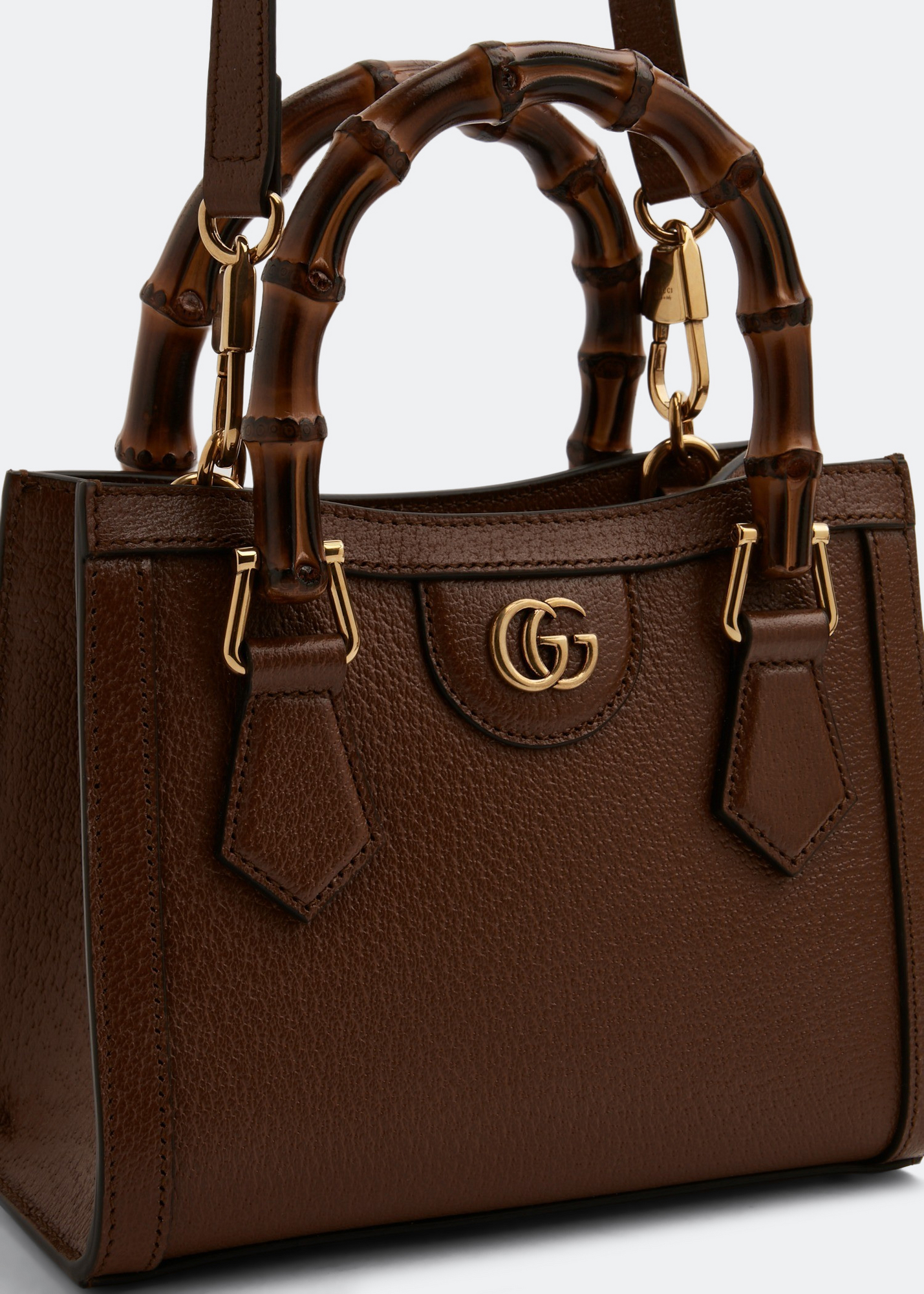 

Diana mini tote bag, Brown