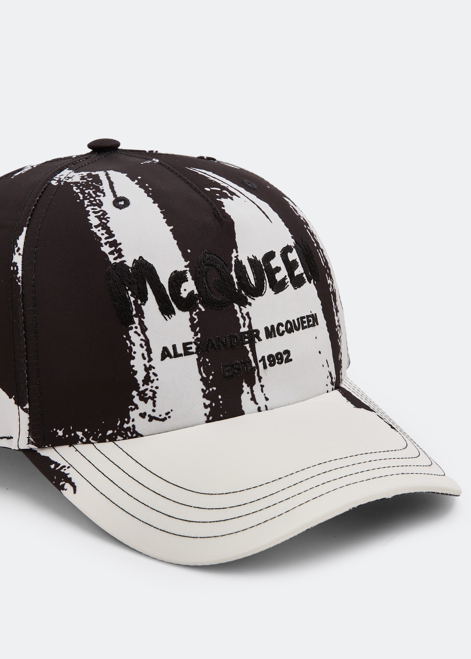 

Graffiti baseball cap, Black