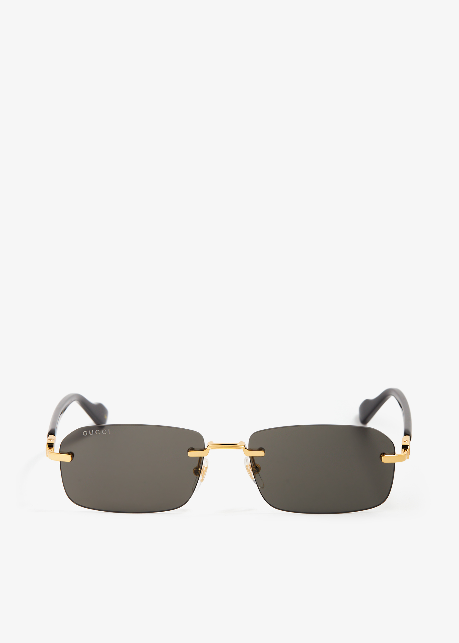 

Rectangular frame sunglasses, Grey