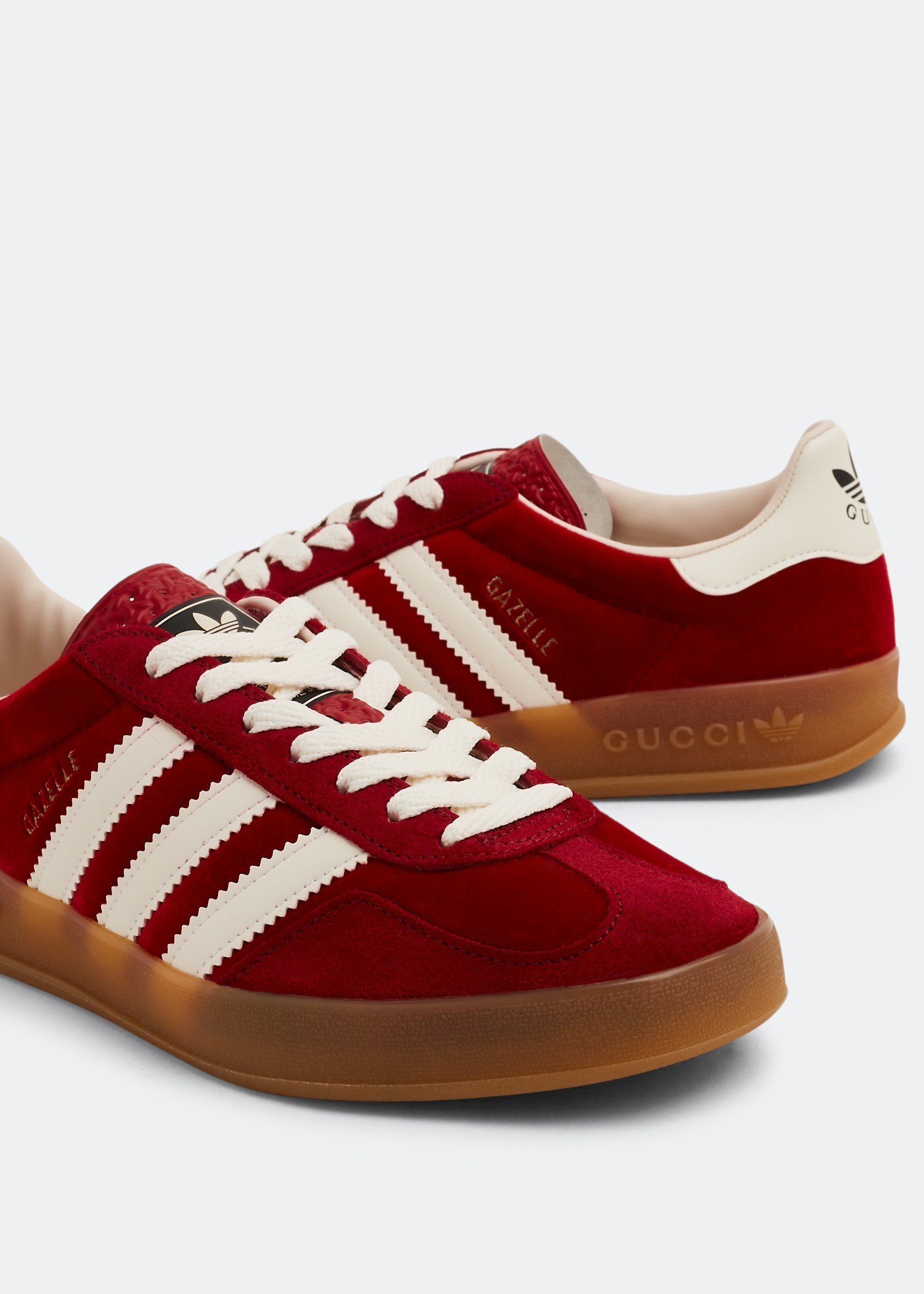 

x adidas Gazelle sneakers, Red