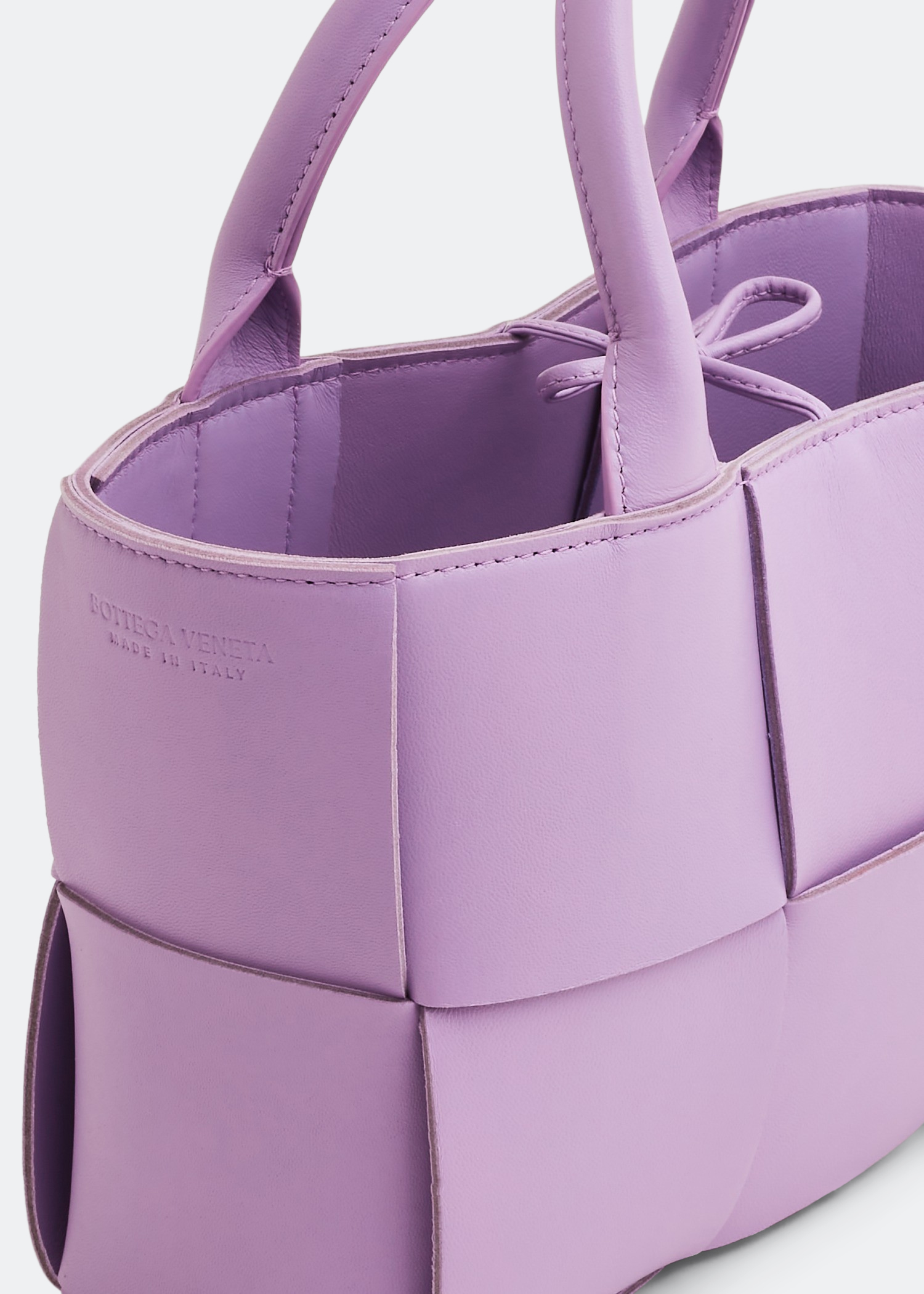 

Mini Arco tote bag, Purple