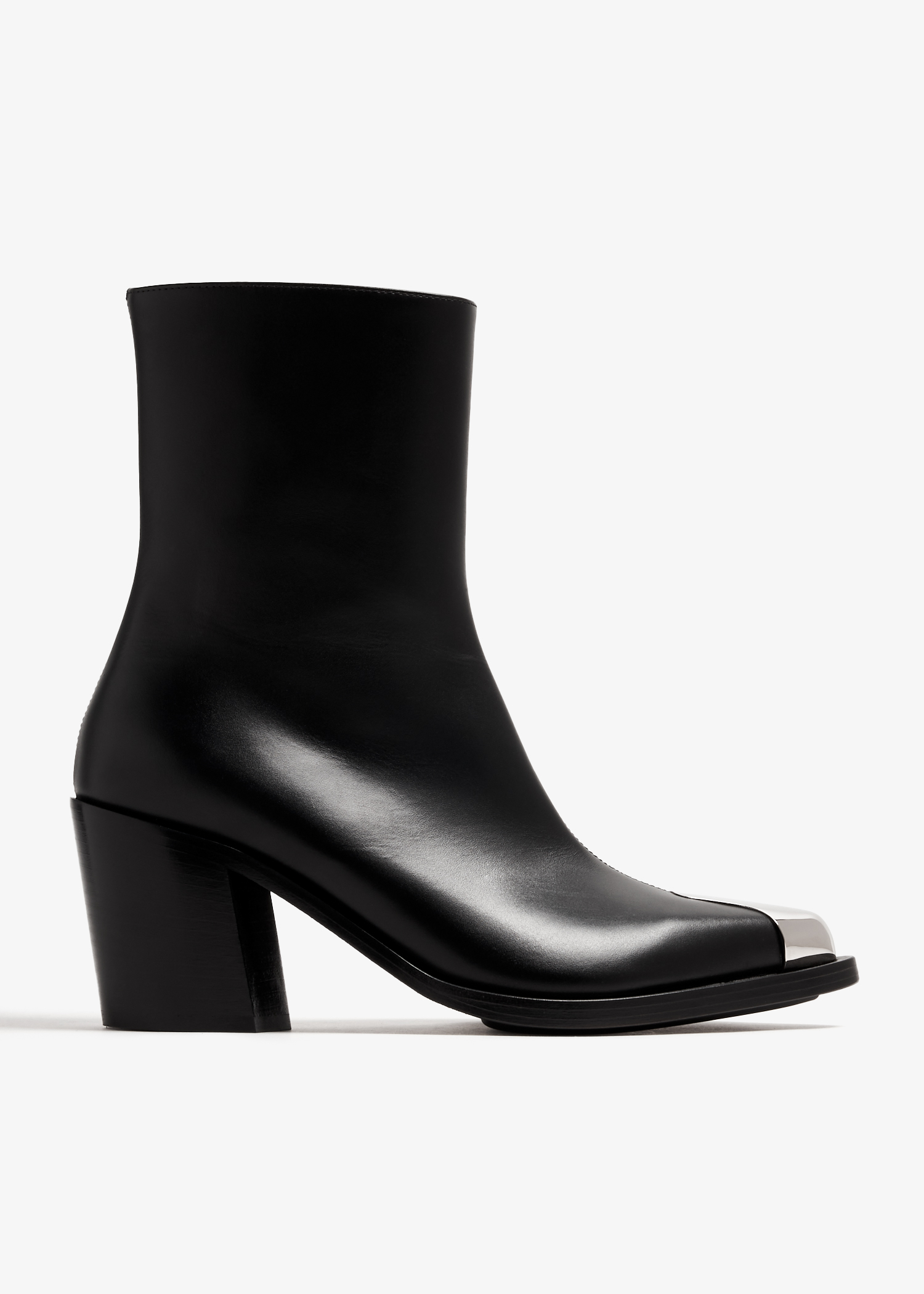 

Punk leather boots, Black