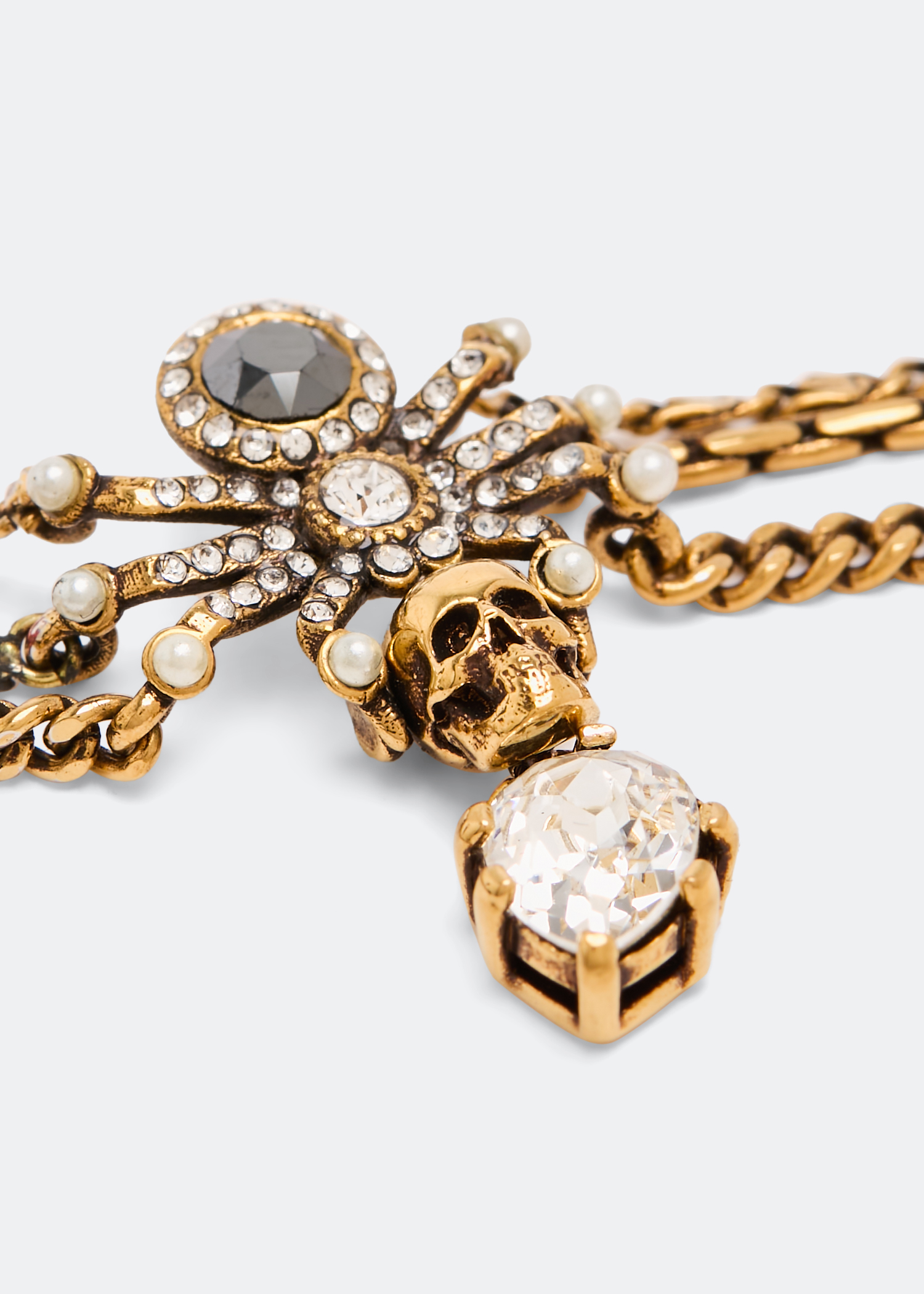 

Jewelled Spider bracelet, Gold