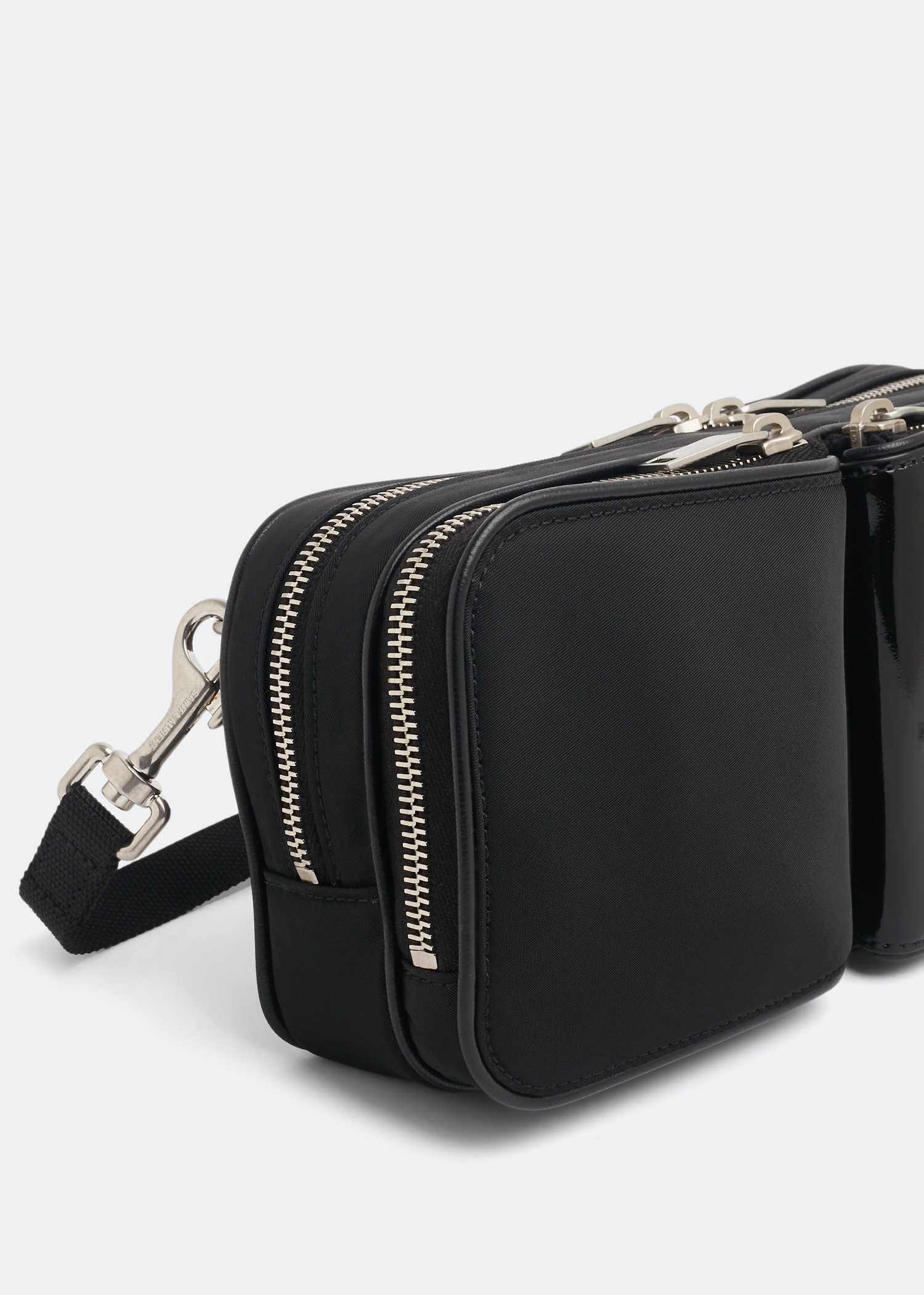

Leather crossbody bag, Black