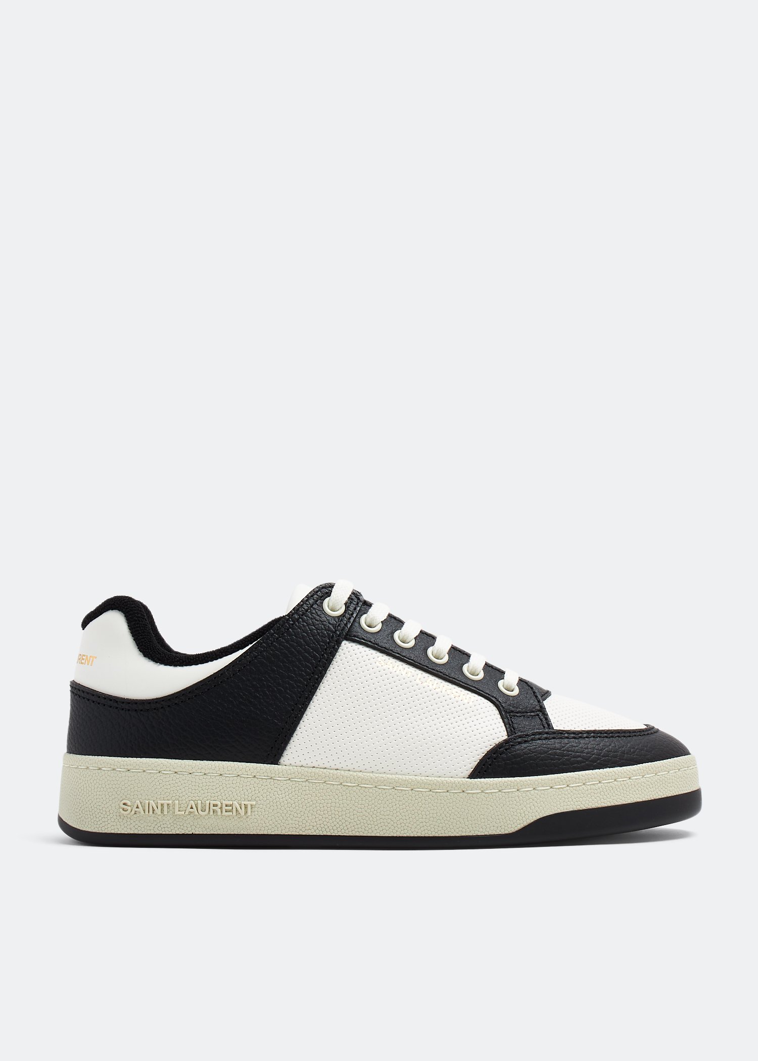 Ysl white sneakers new arrivals