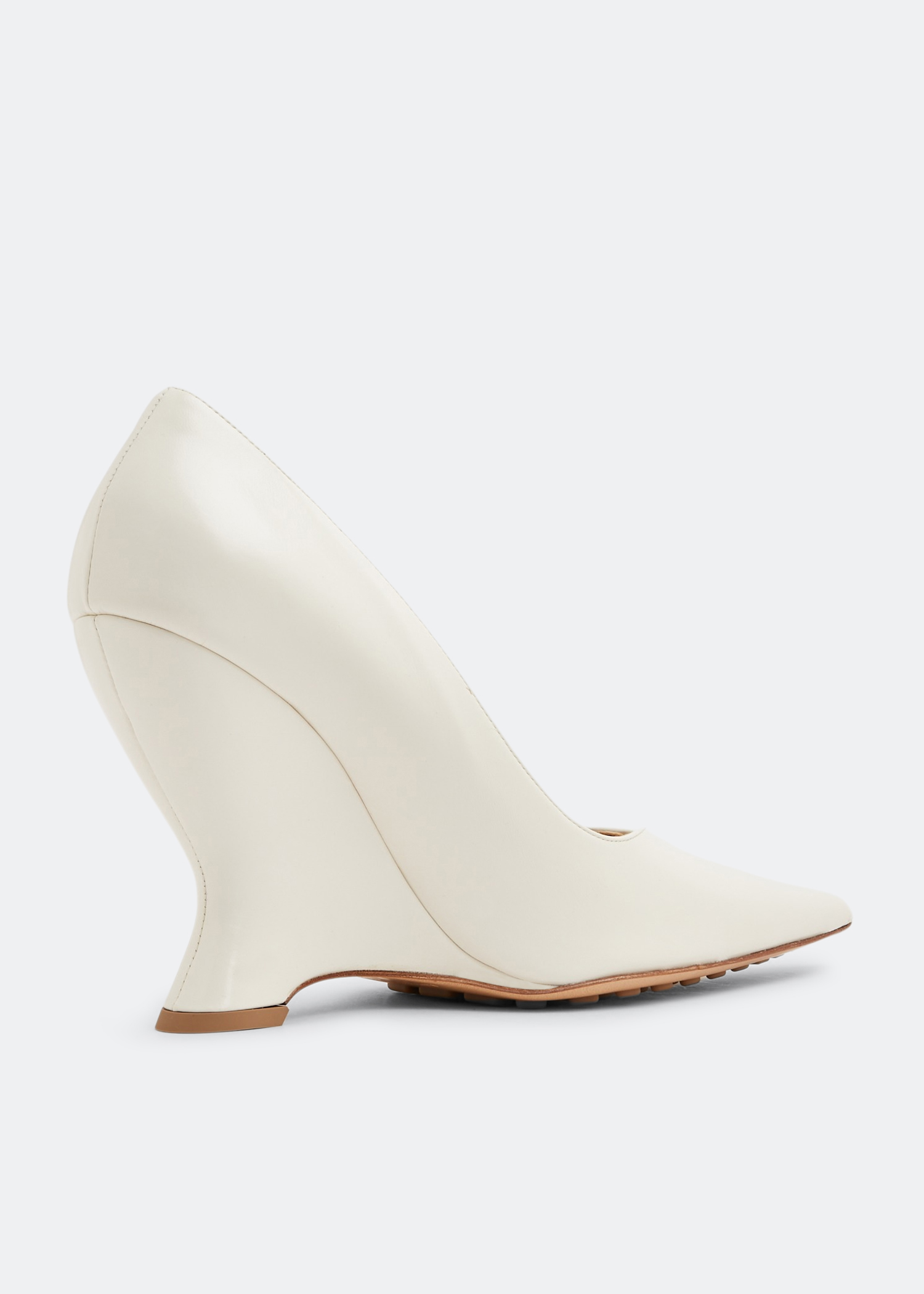 

Punta pumps, White
