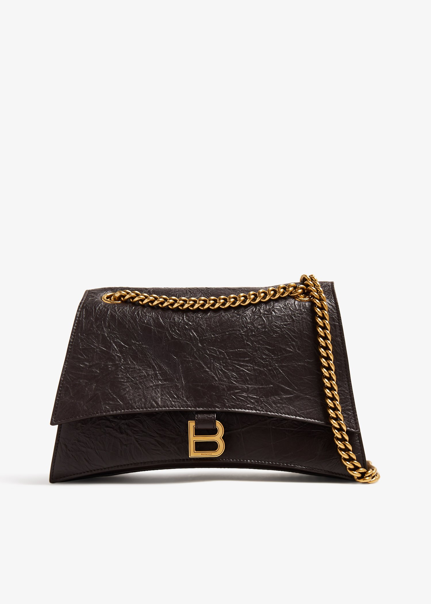 

Crush medium chain bag, Brown