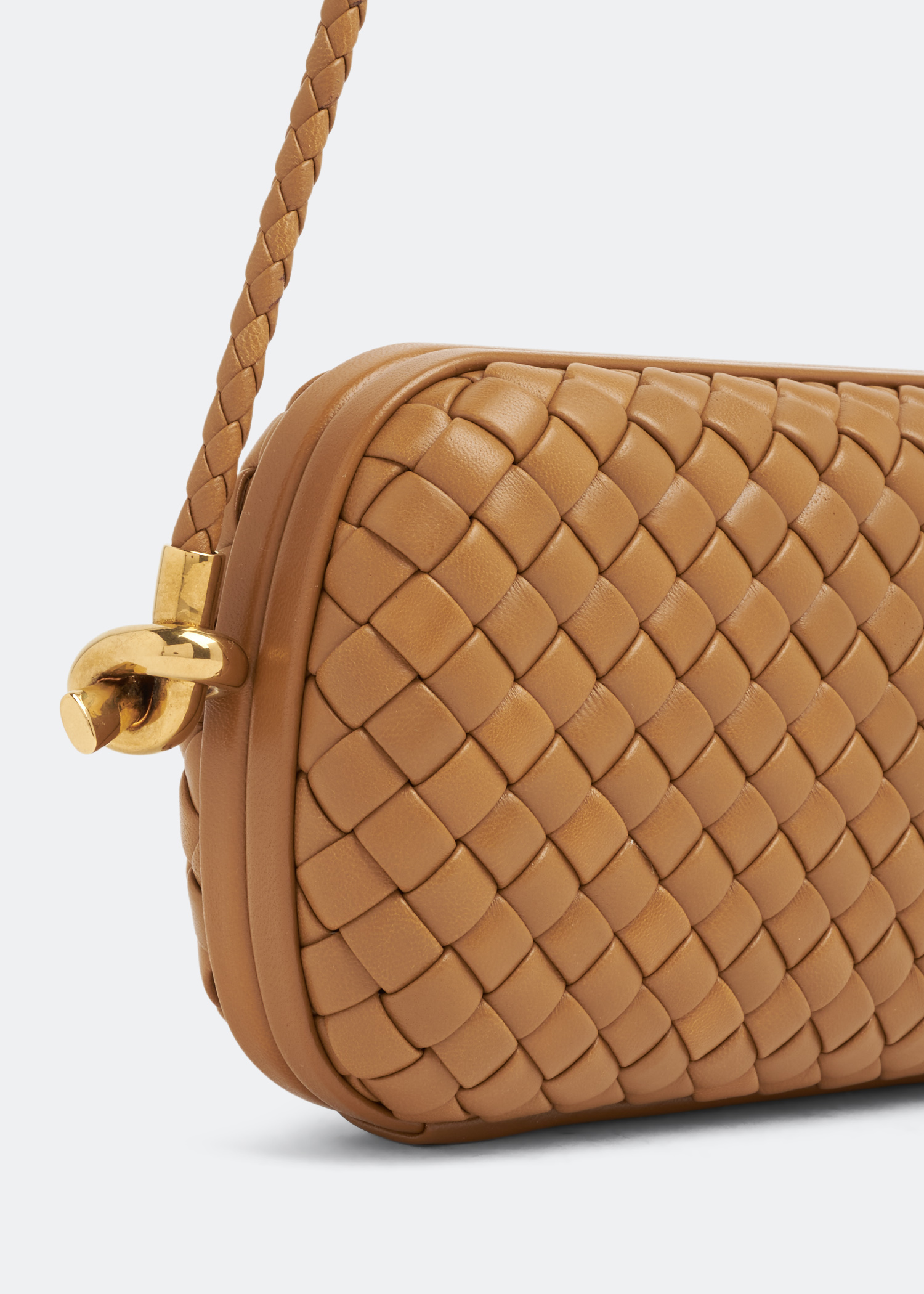 

Knot Minaudiere shoulder bag, Brown