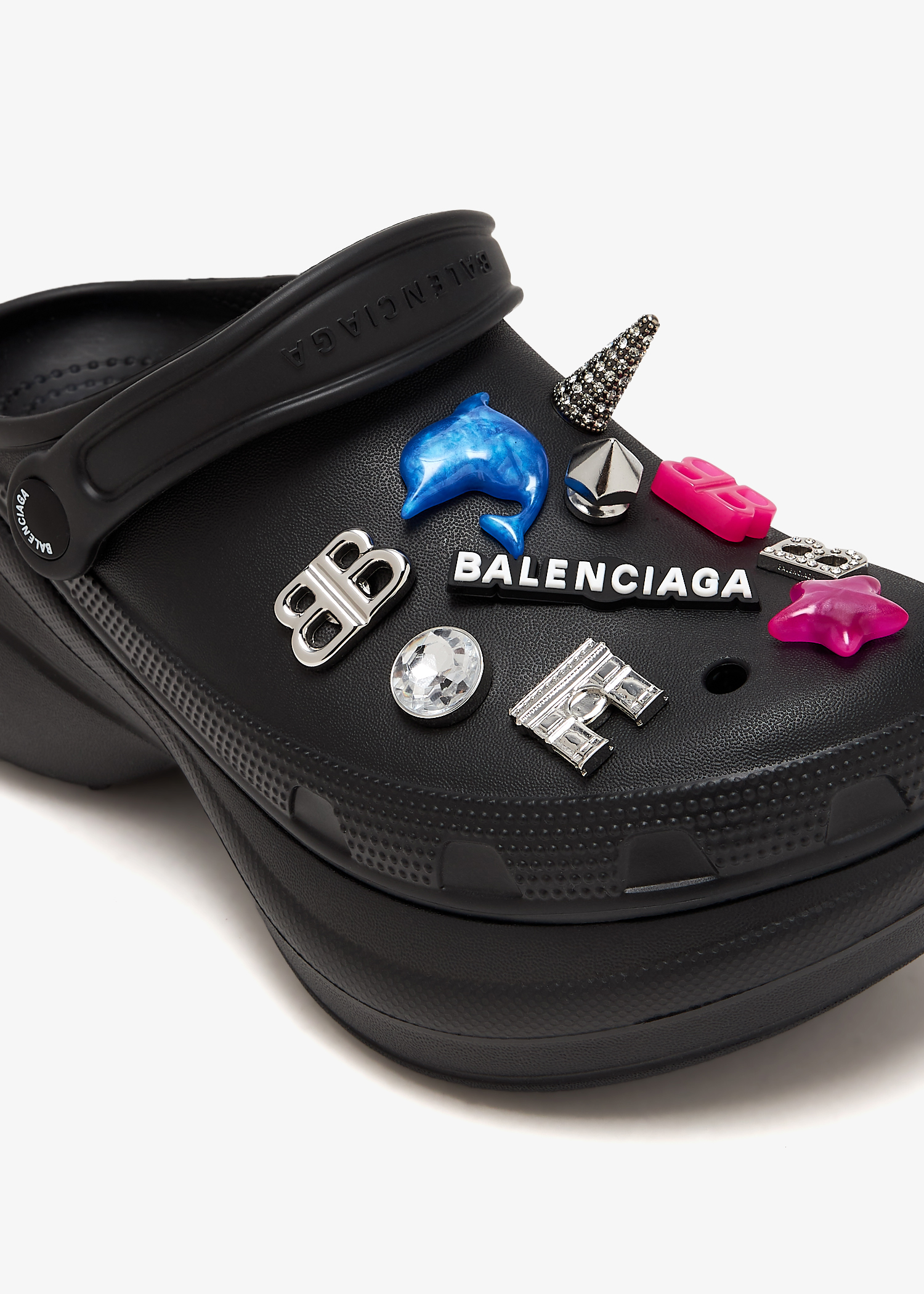 Balenciaga x Crocs Jibbitz mules for Women - Black in UAE