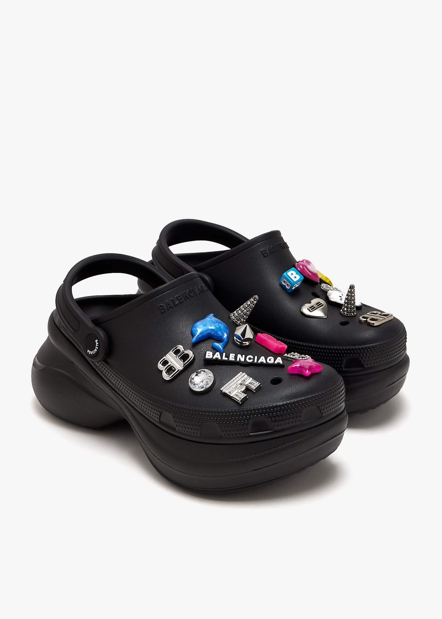 Balenciaga x Crocs Jibbitz mules for Women - Black in UAE