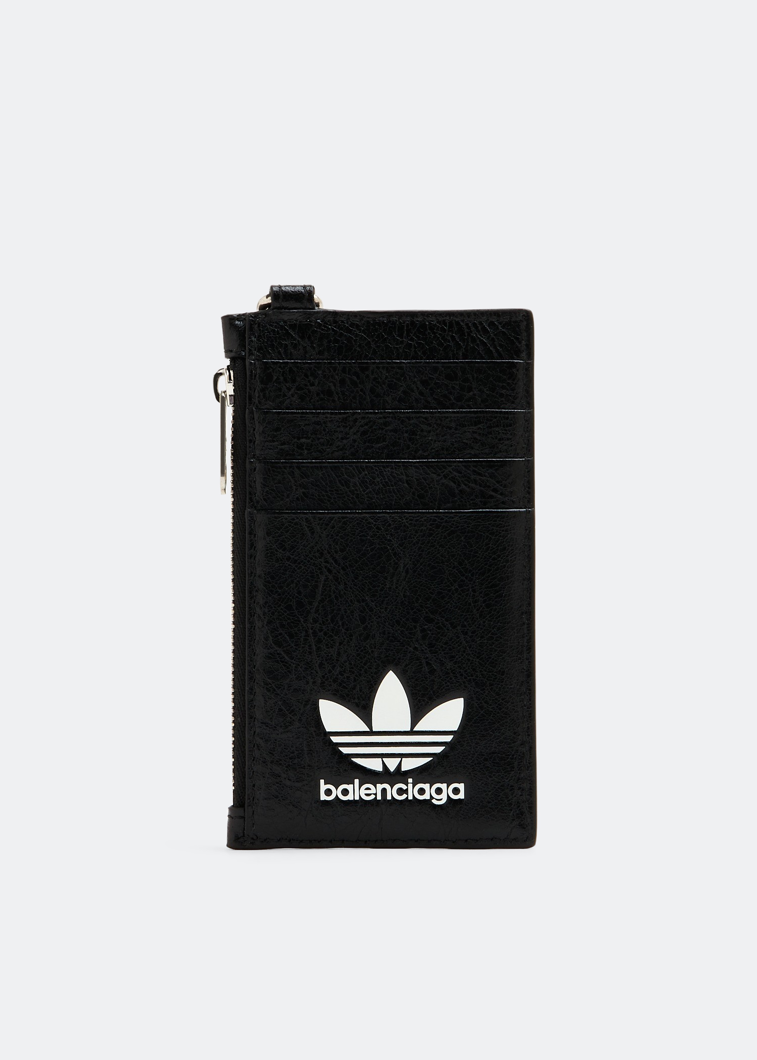 Balenciaga x adidas Card case on keychain for Men - Black in Balenciaga x adidas Card case on keychain for Men - Black in
