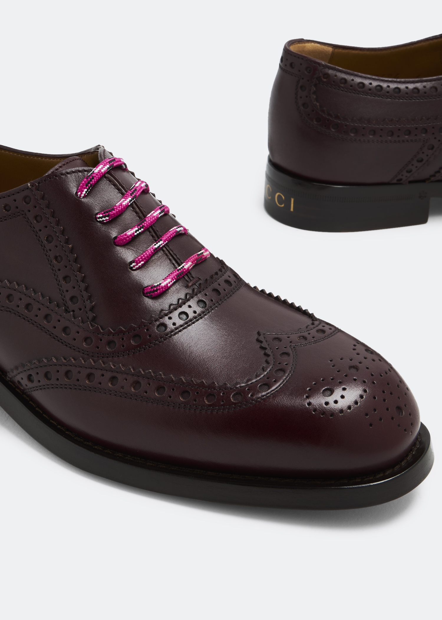 

Lace-up shoes, Burgundy