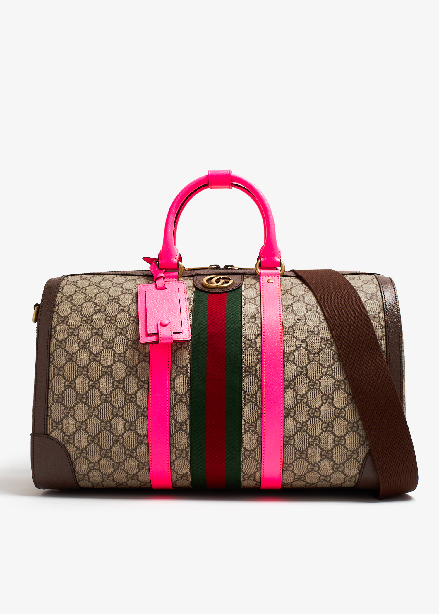 

Savoy medium duffle bag, Brown