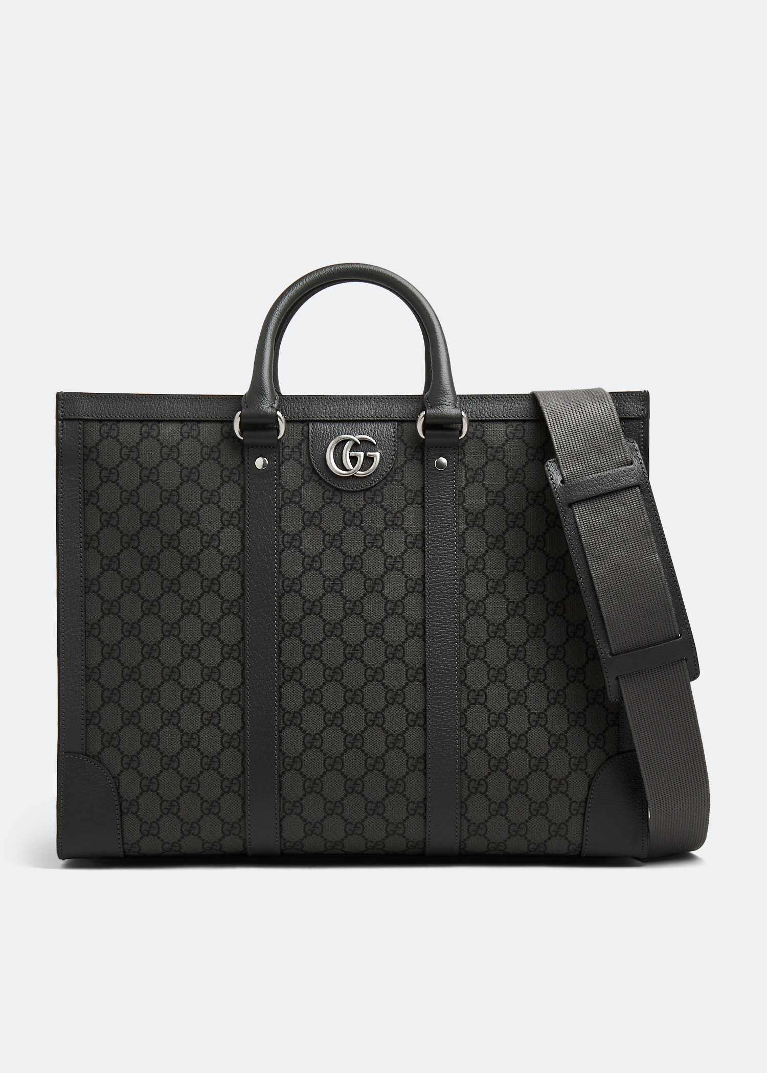 Gucci signature leather tote clearance