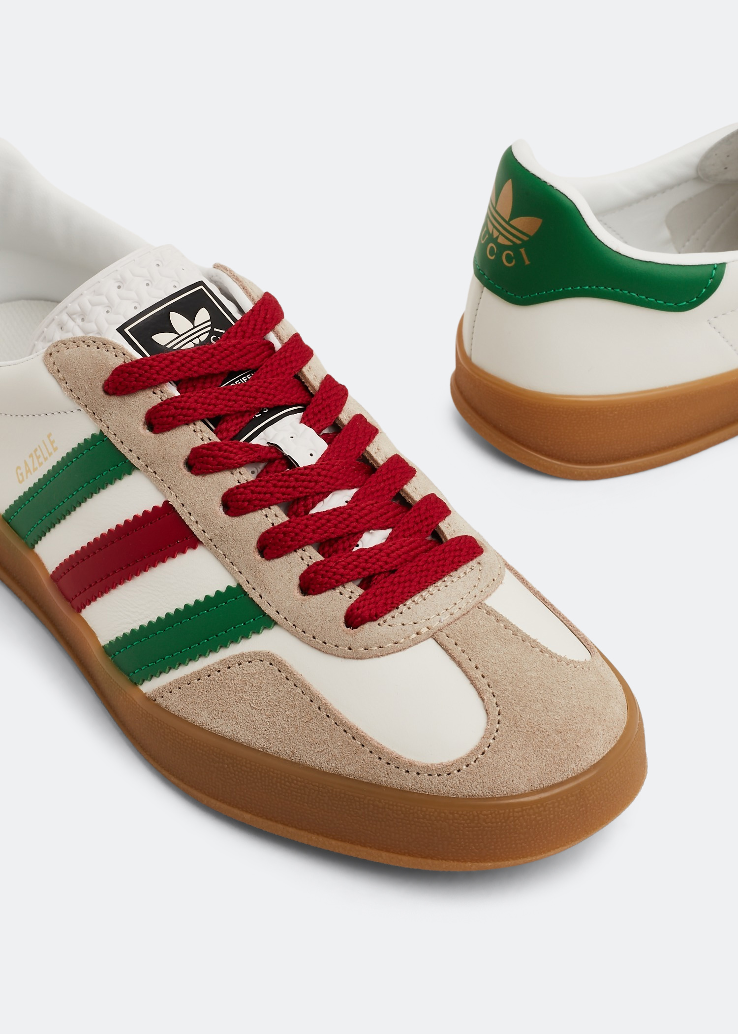

x adidas Gazelle sneakers, White