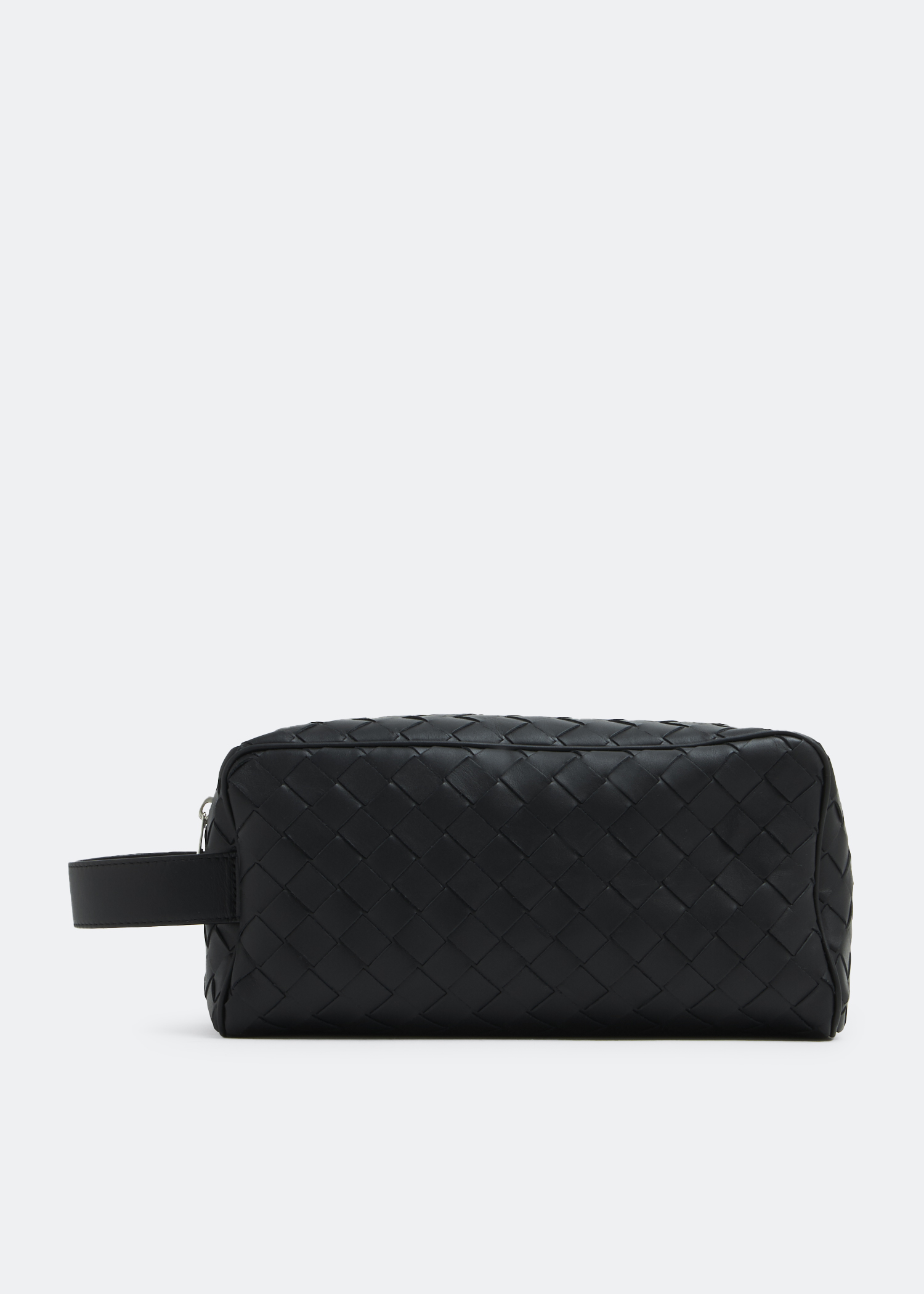 

Intrecciato travel pouch, Black