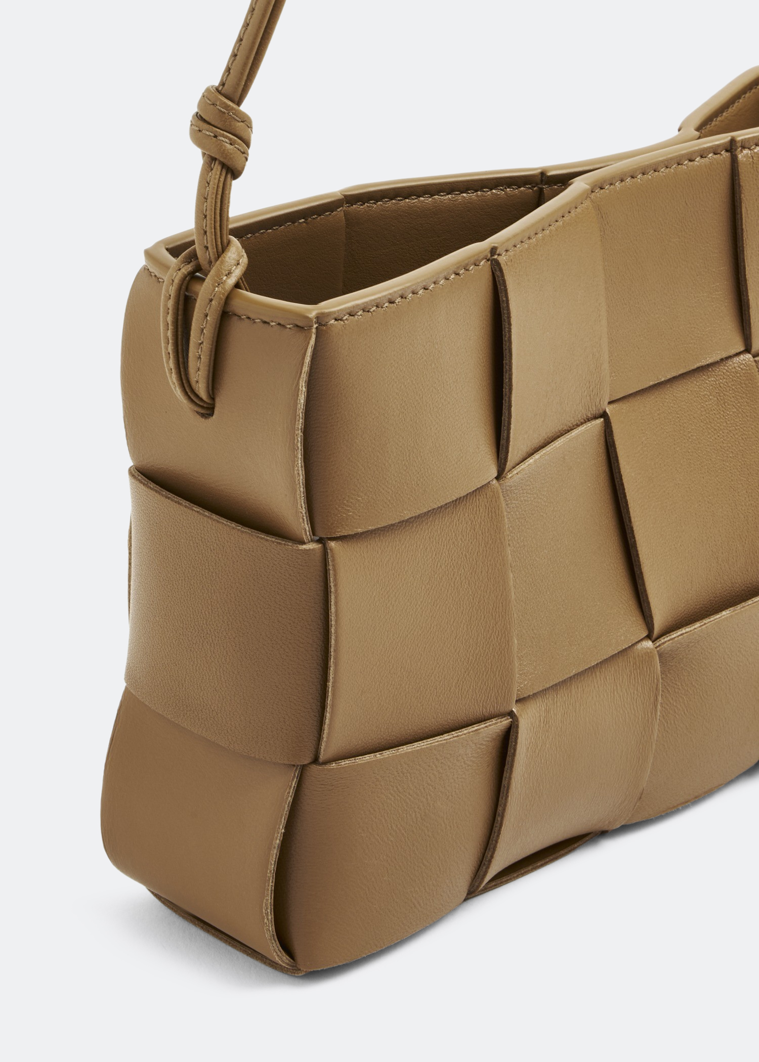 

Cassette strap pouch, Brown