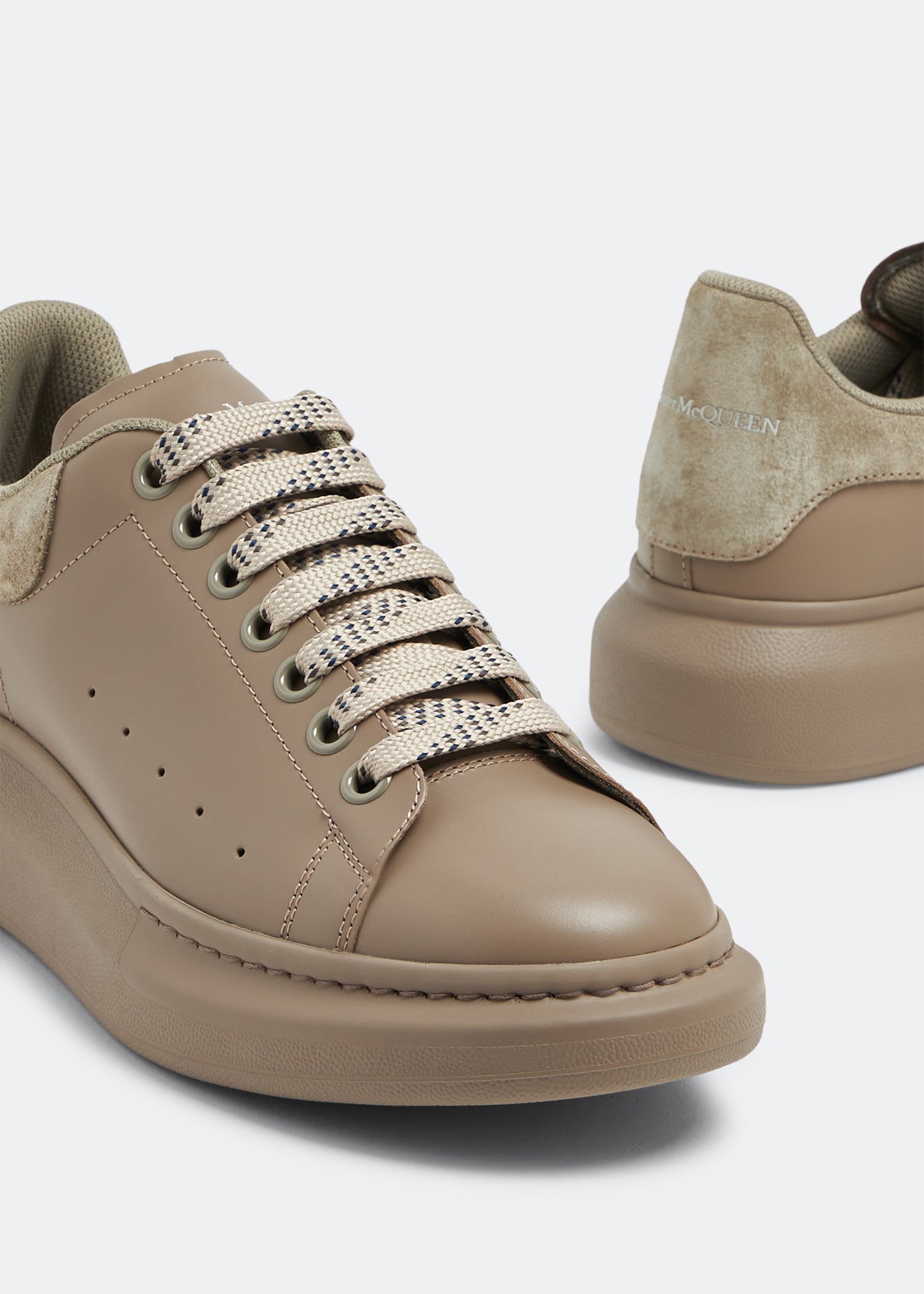 

Oversized sneakers, Brown