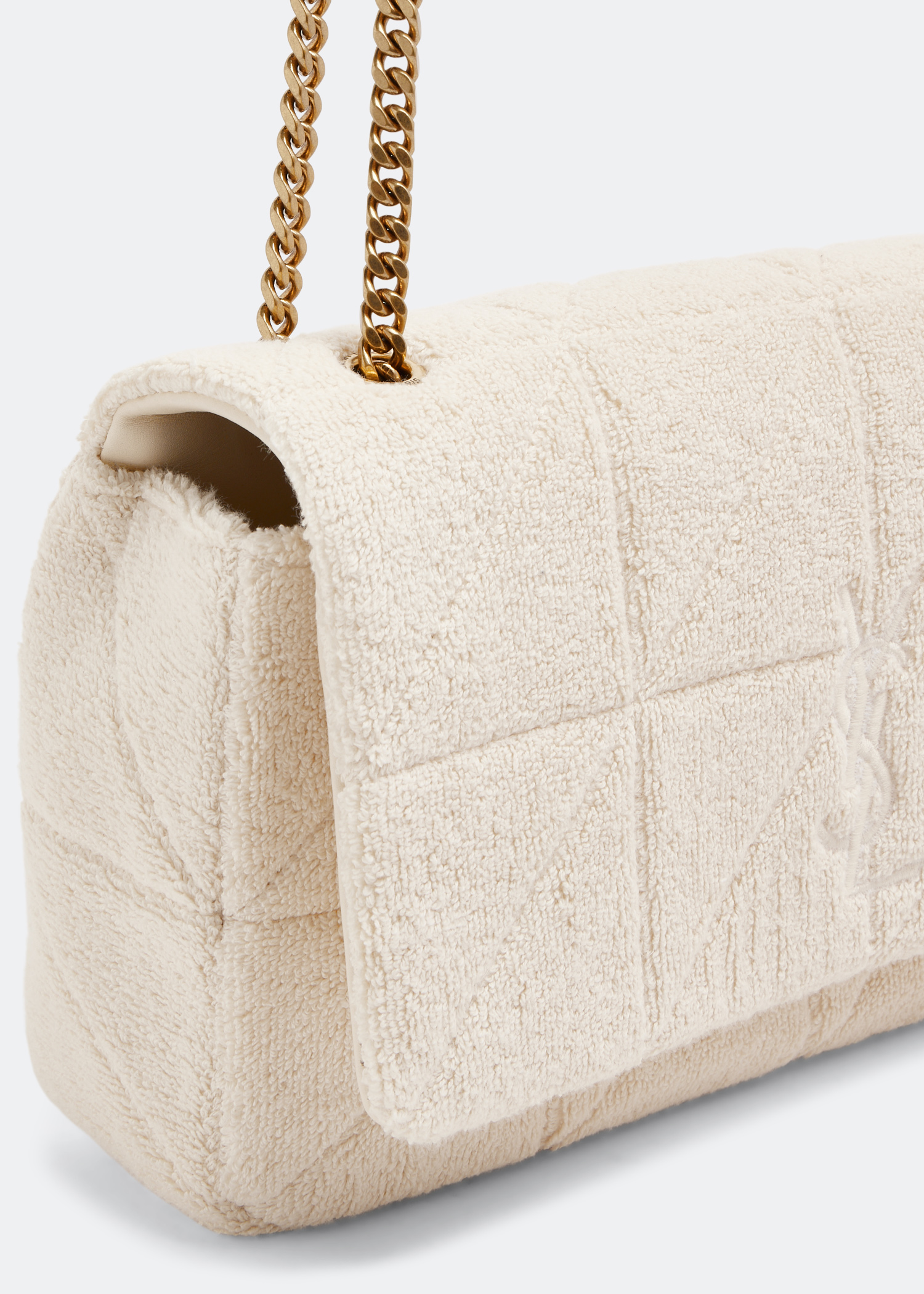 

Jamie medium chain bag, White