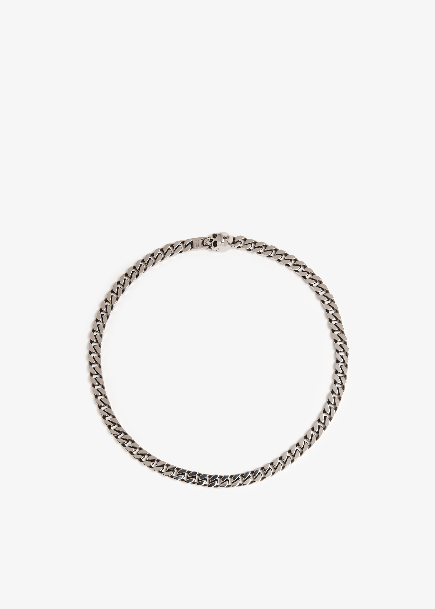 Alexander McQueen Skull Chain necklace for Men Silver in UAE