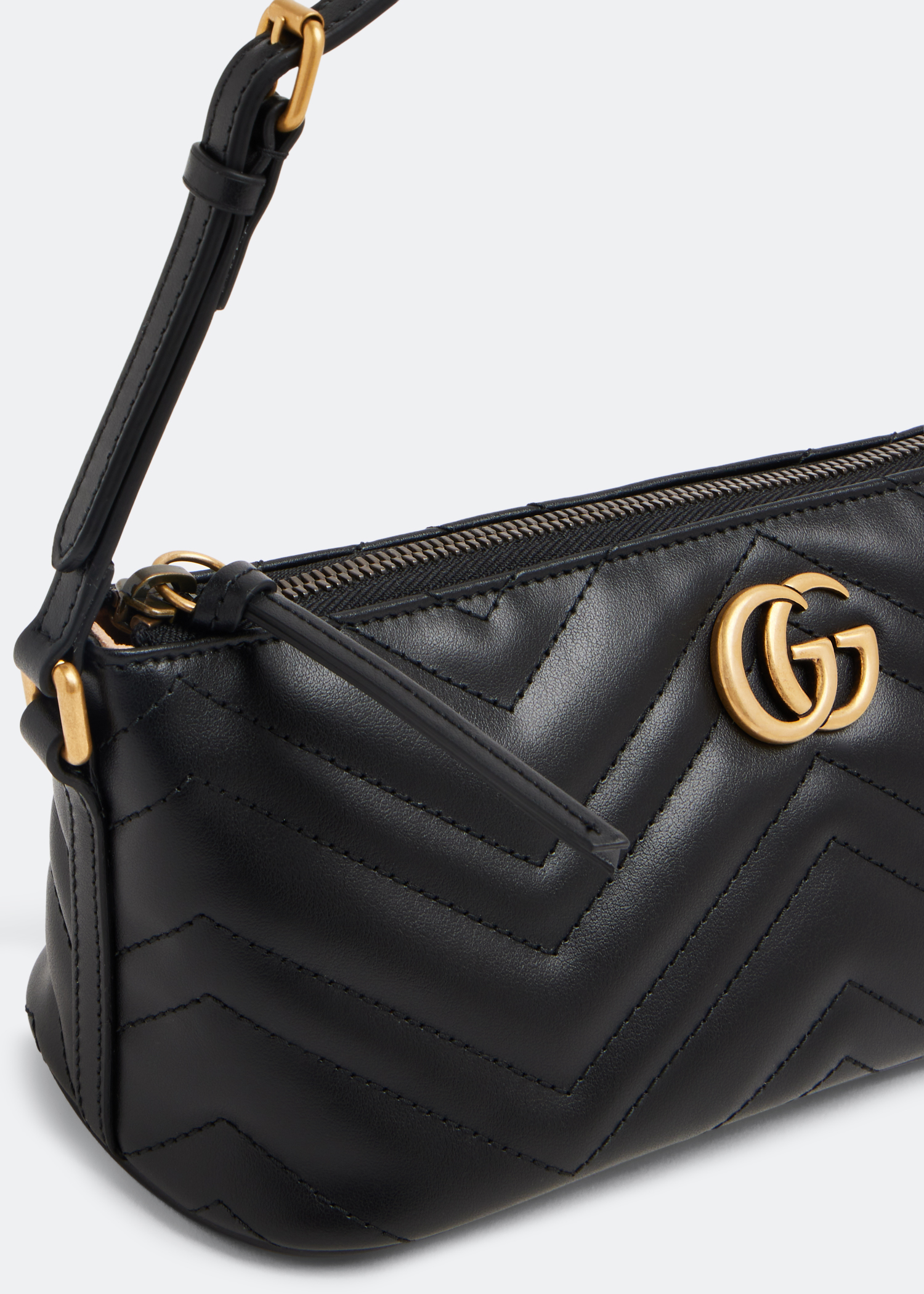 

GG Marmont shoulder bag, Black