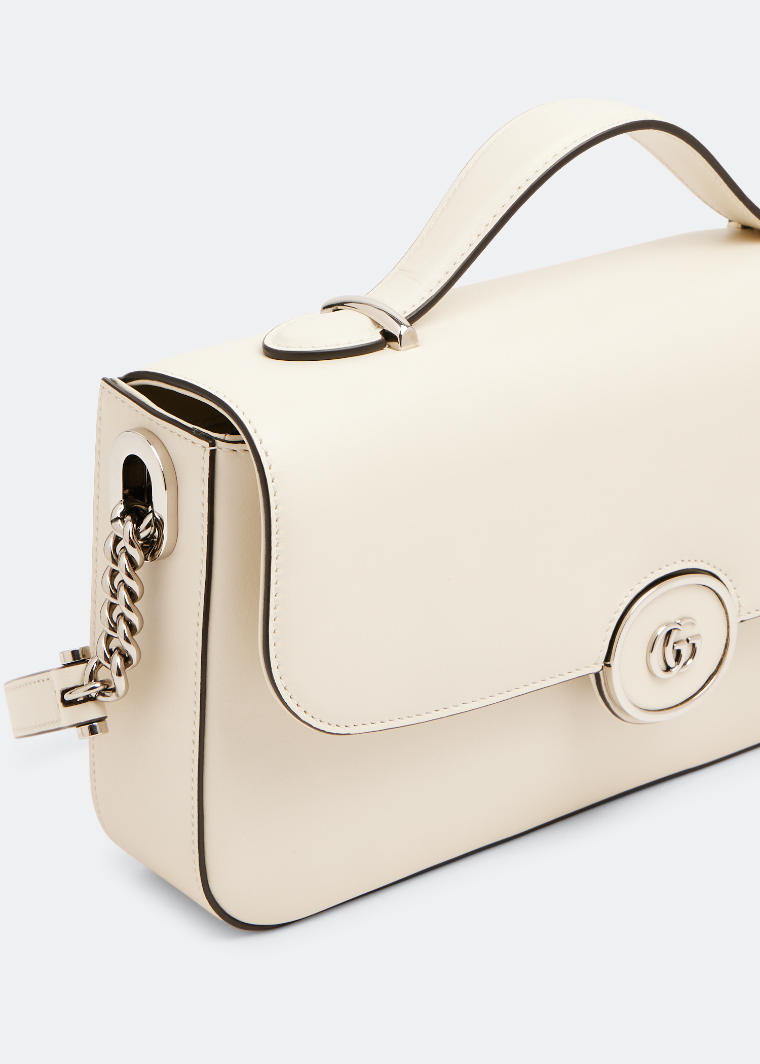 

Petite GG small shoulder bag, White